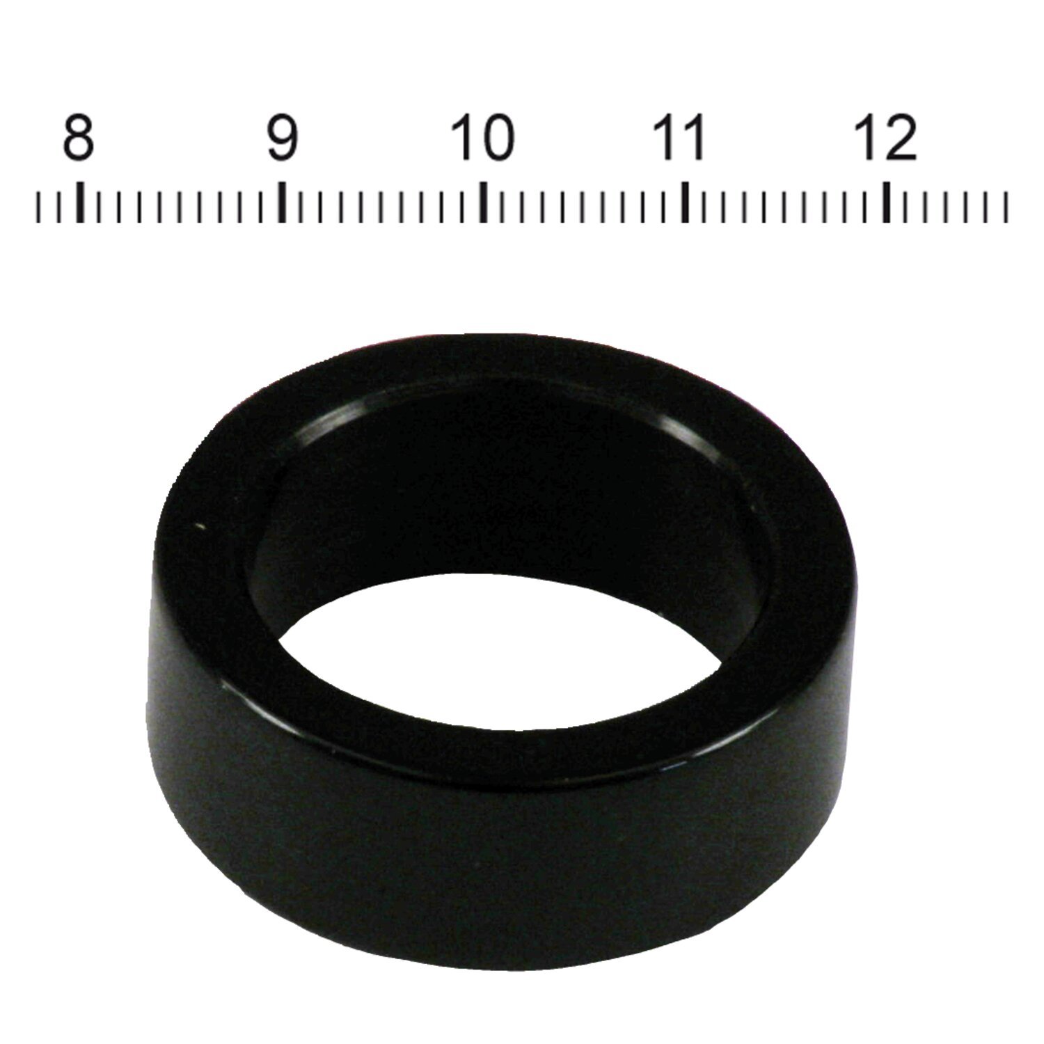 PM, Switch housing spacer, cable clutch, black anodized, Matte