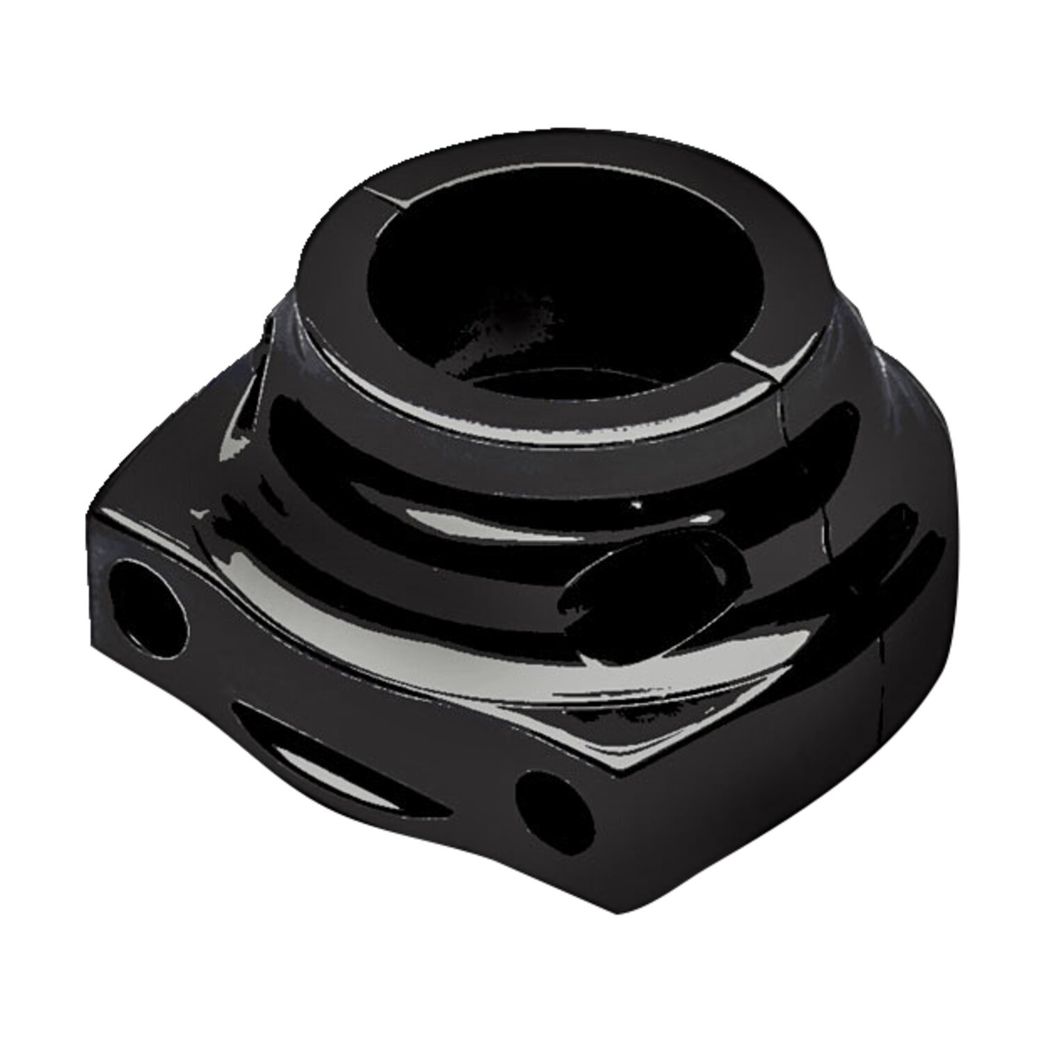 Performance Machine, Contour throttle clamp, Black