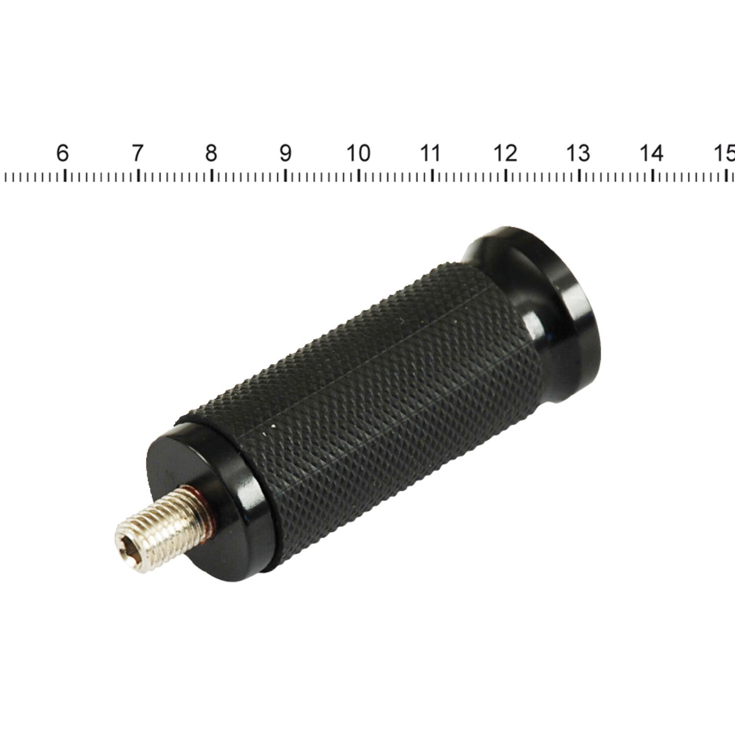 PM, Contour rubber wrapped shift/brake pedal, Black, Matte