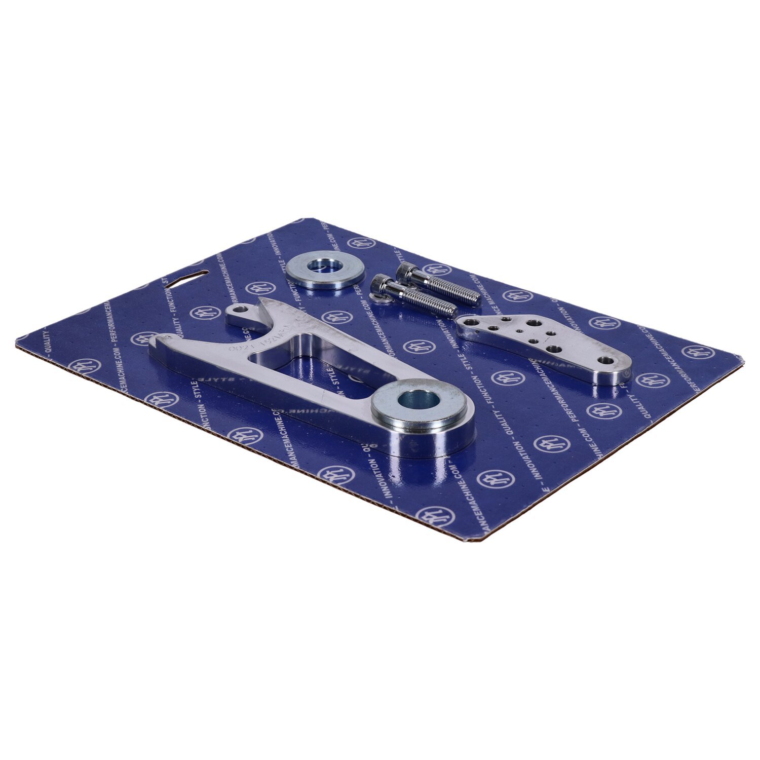 PM, Caliper bracket for 125-2 2-piston calipers. 11.5" disc, Polished