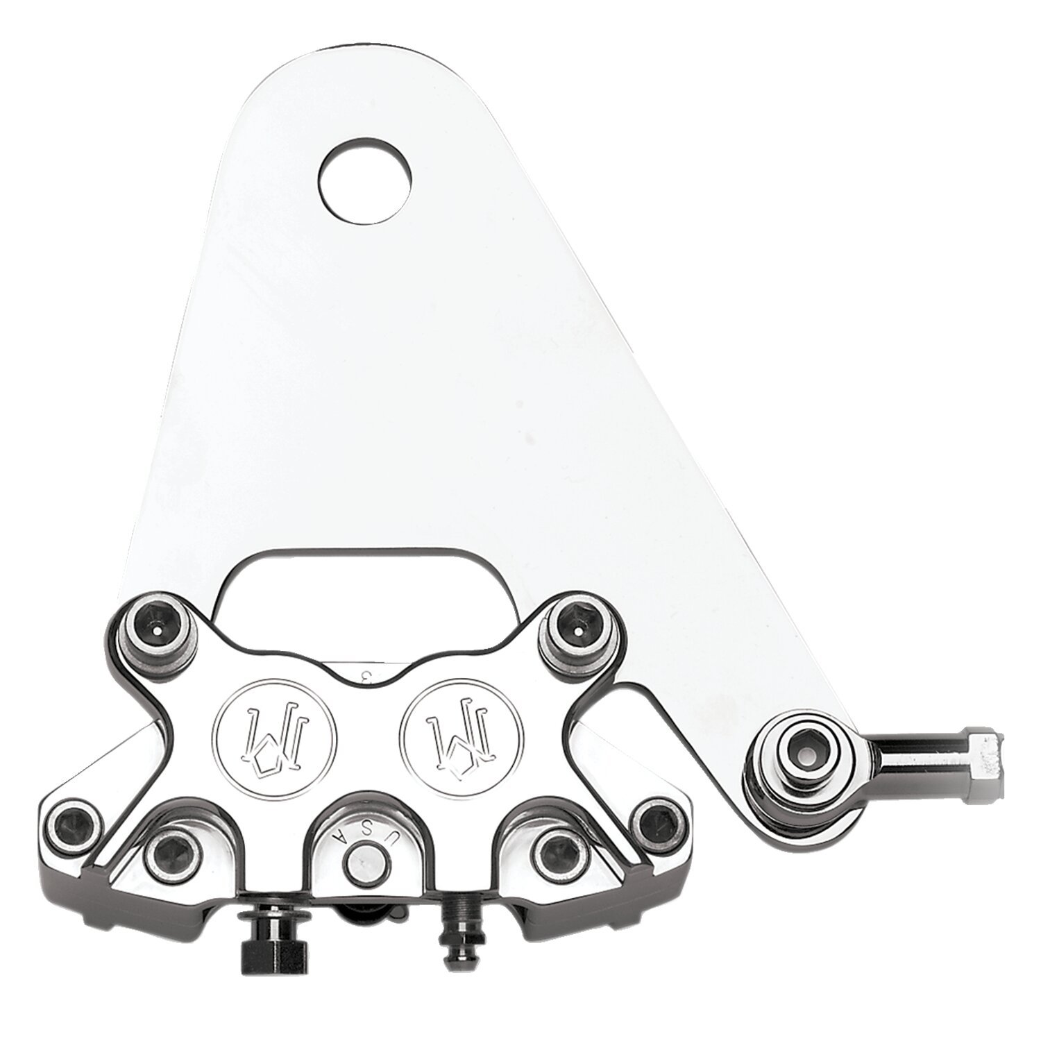 PM, Rear 4-p caliper bracket, 11.5