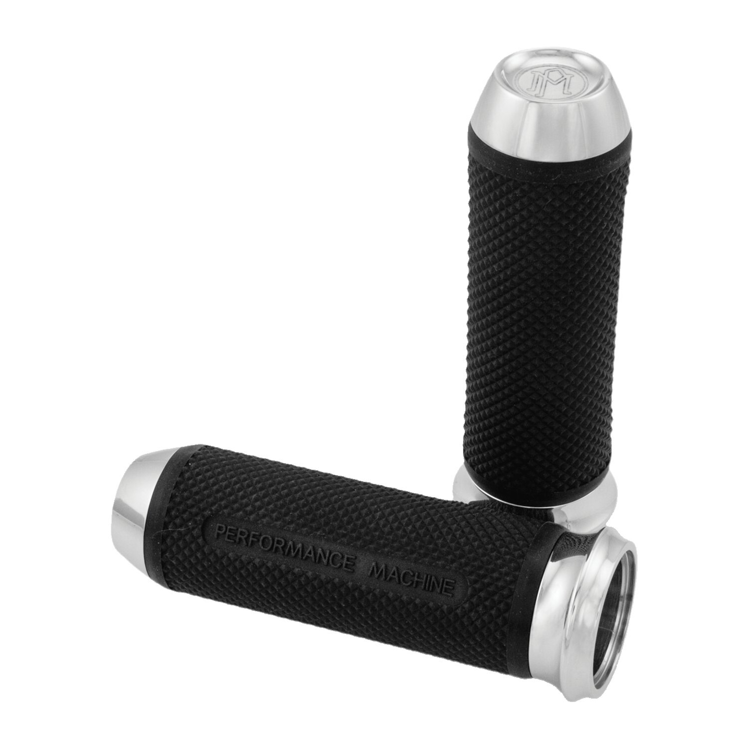 Performance Machine, Elite handlebar grip set, Chrome