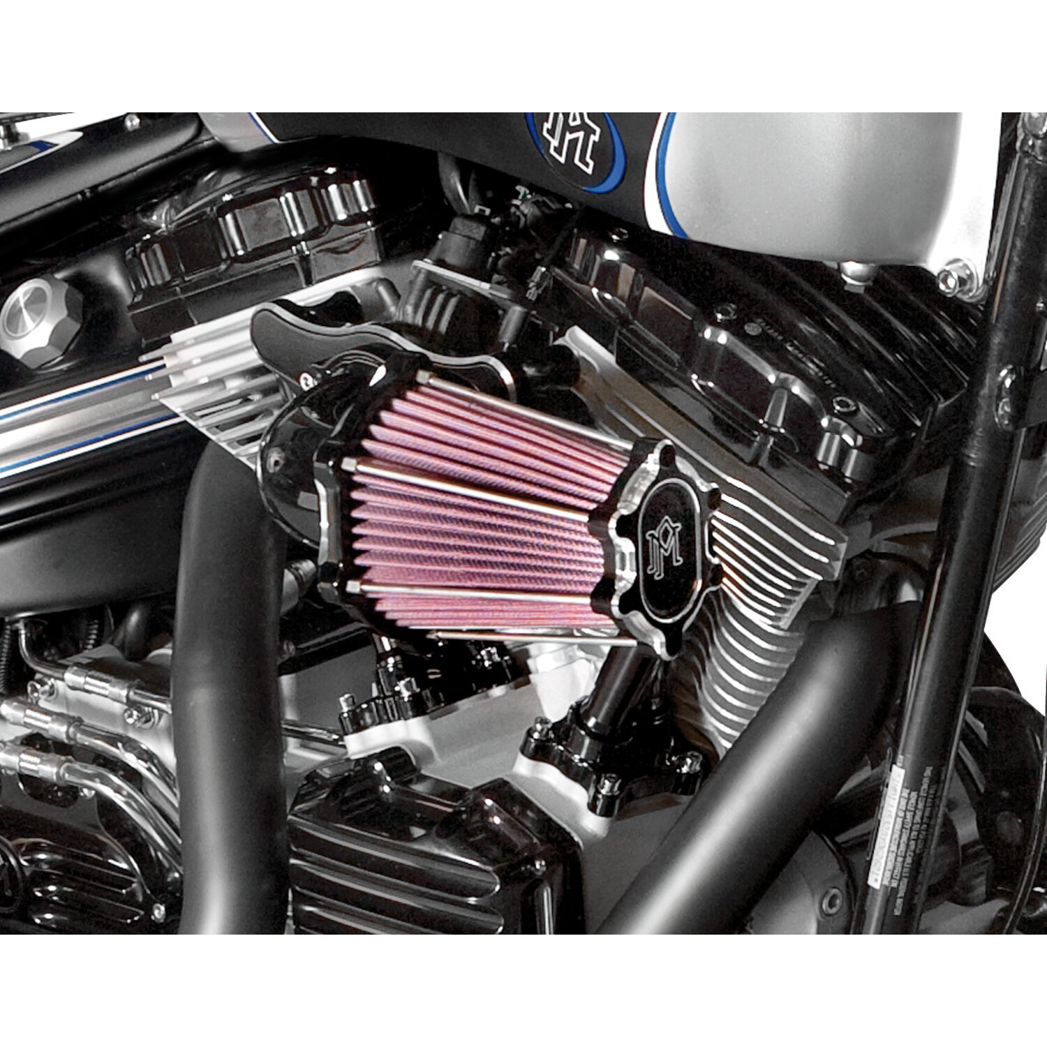 PM, 'FASTair' intake, air cleaner kit. Black CC, Contrast Cut