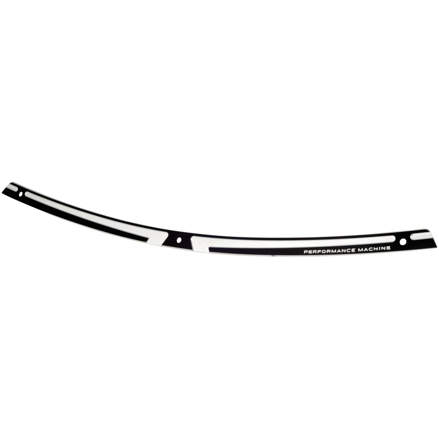 PM, Windscreen trim for Touring. Scallop. Black CC, Contrast Cut