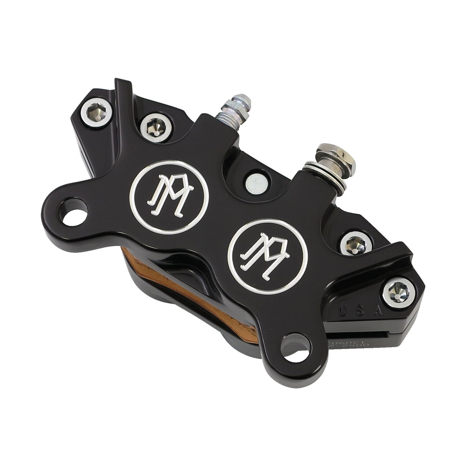 PM, 4-p classic caliper 125x4R. Black CC, Black Anodized