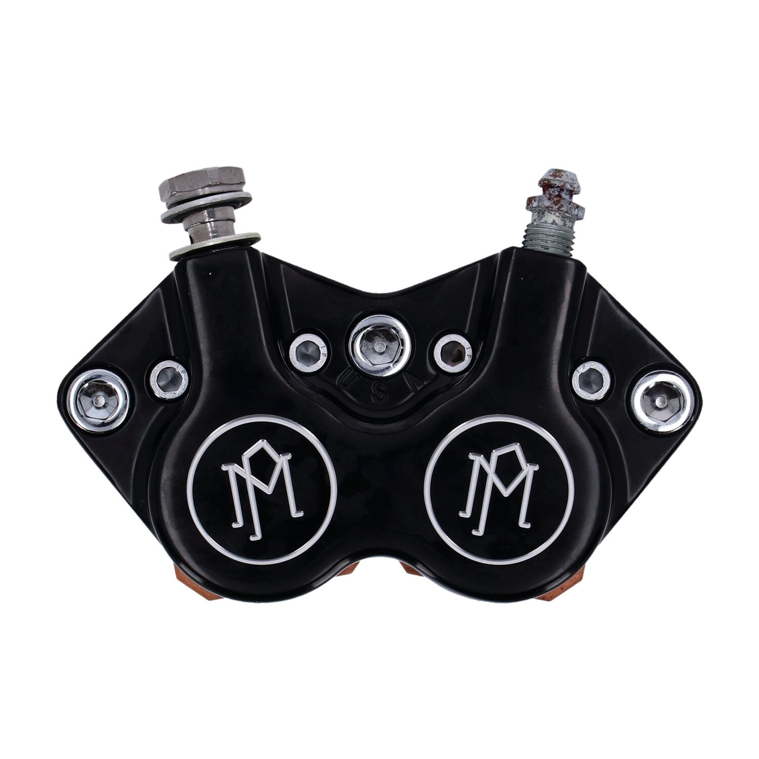PM, 4-p 125x4s classic caliper. Black CC