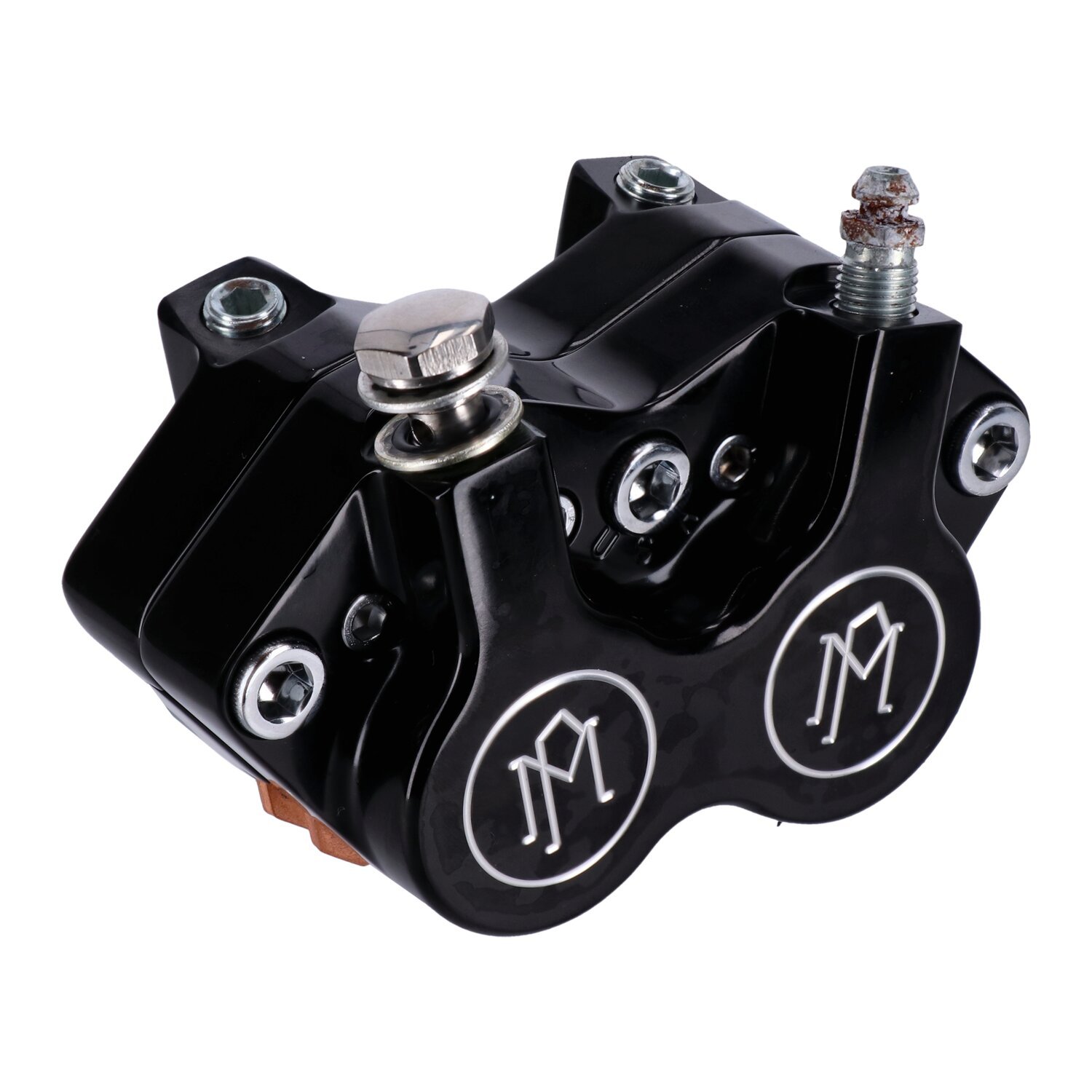 PM, 4-p 125x4s classic caliper. Black CC