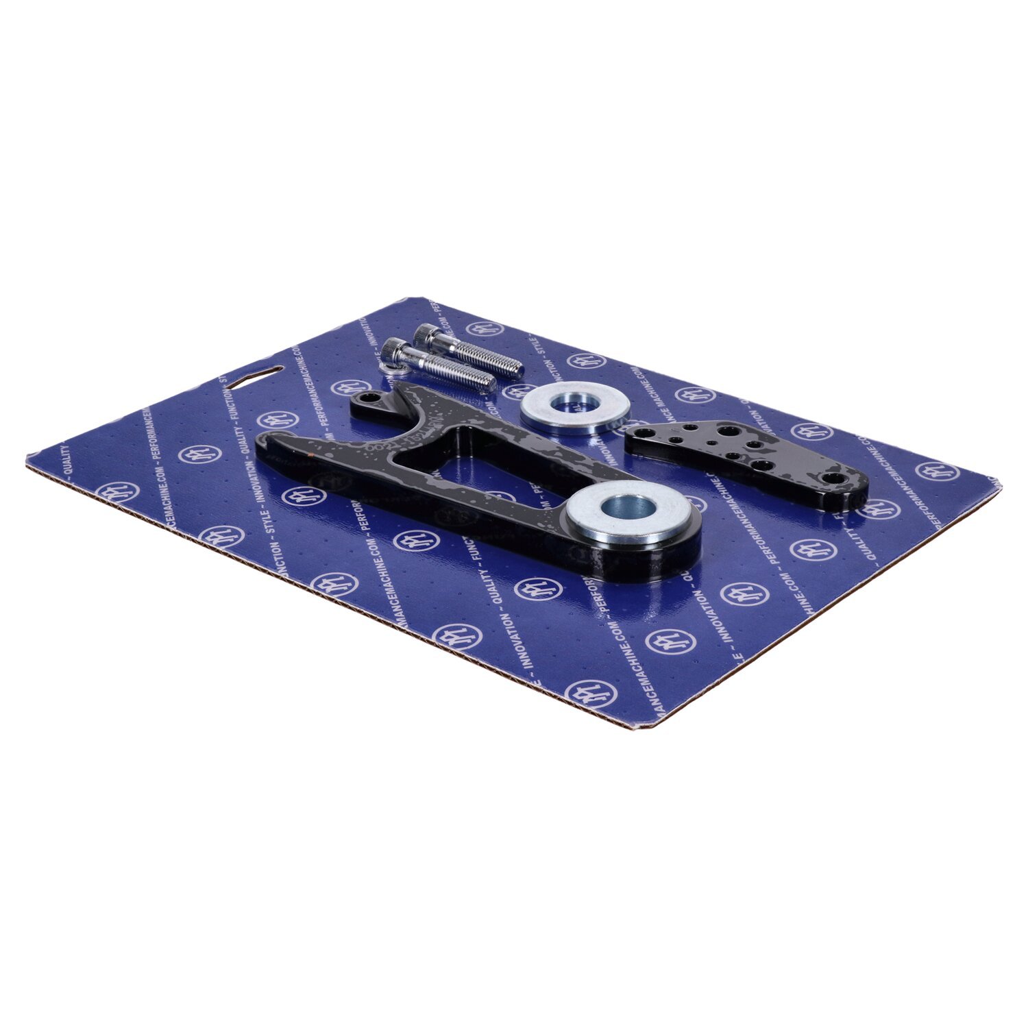 PM, Caliper bracket for 125-2 2-piston calipers. 11.5" disc, Black