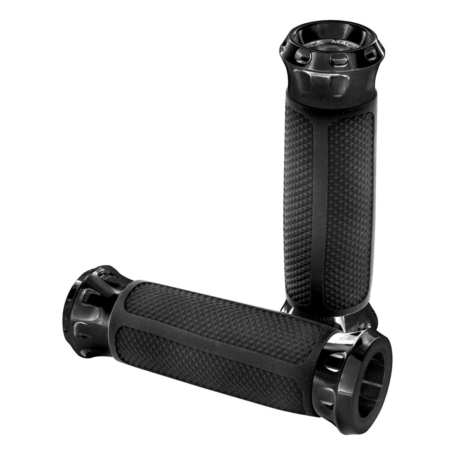 PM, Overdrive grips, Black, Matte