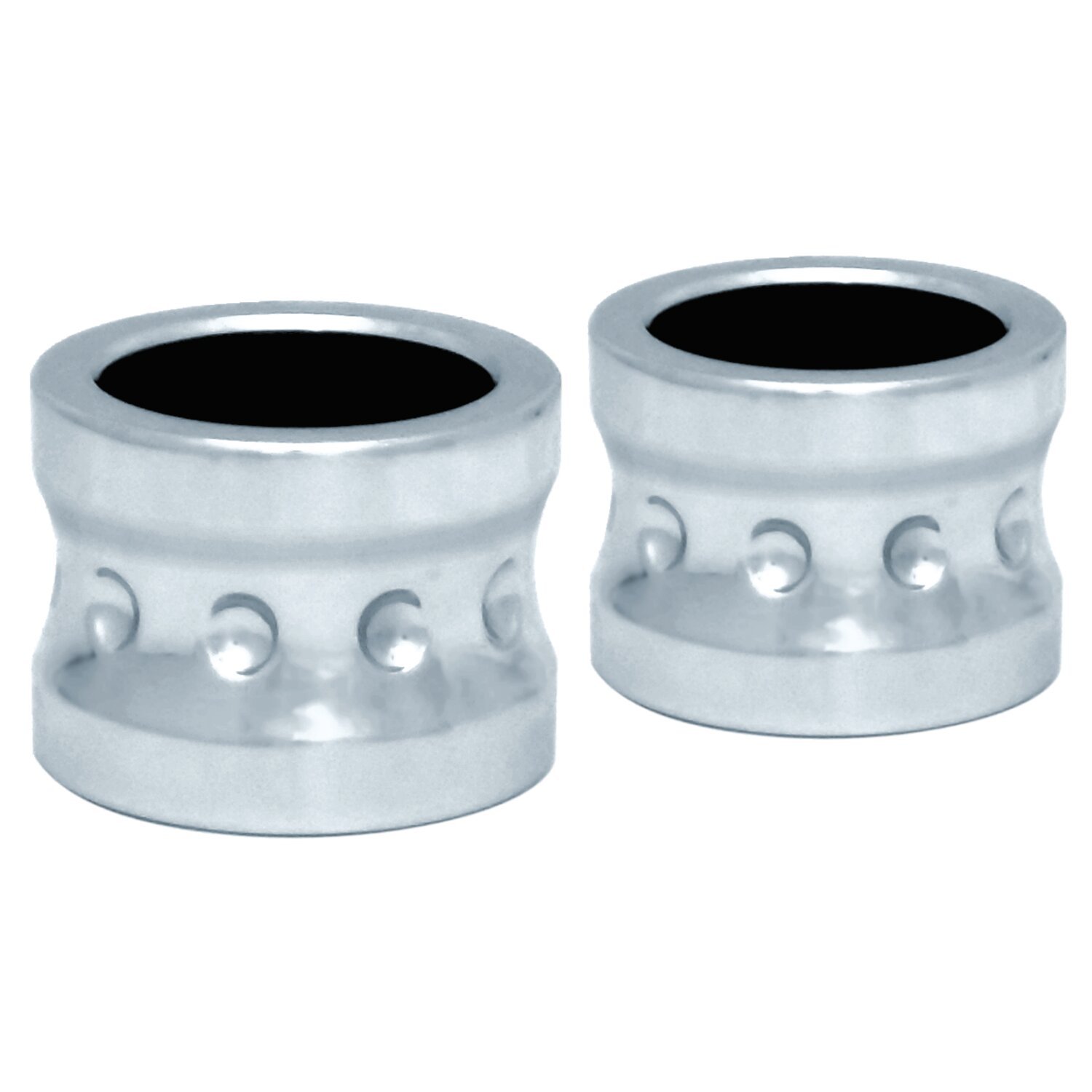 Covingtons, aluminum front axle spacer set, Chrome