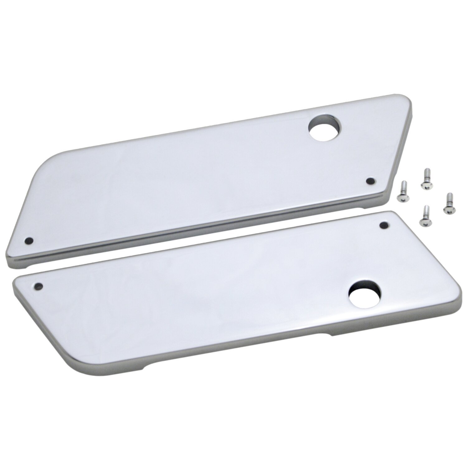 Covingtons, saddlebag latch cover set. Smooth