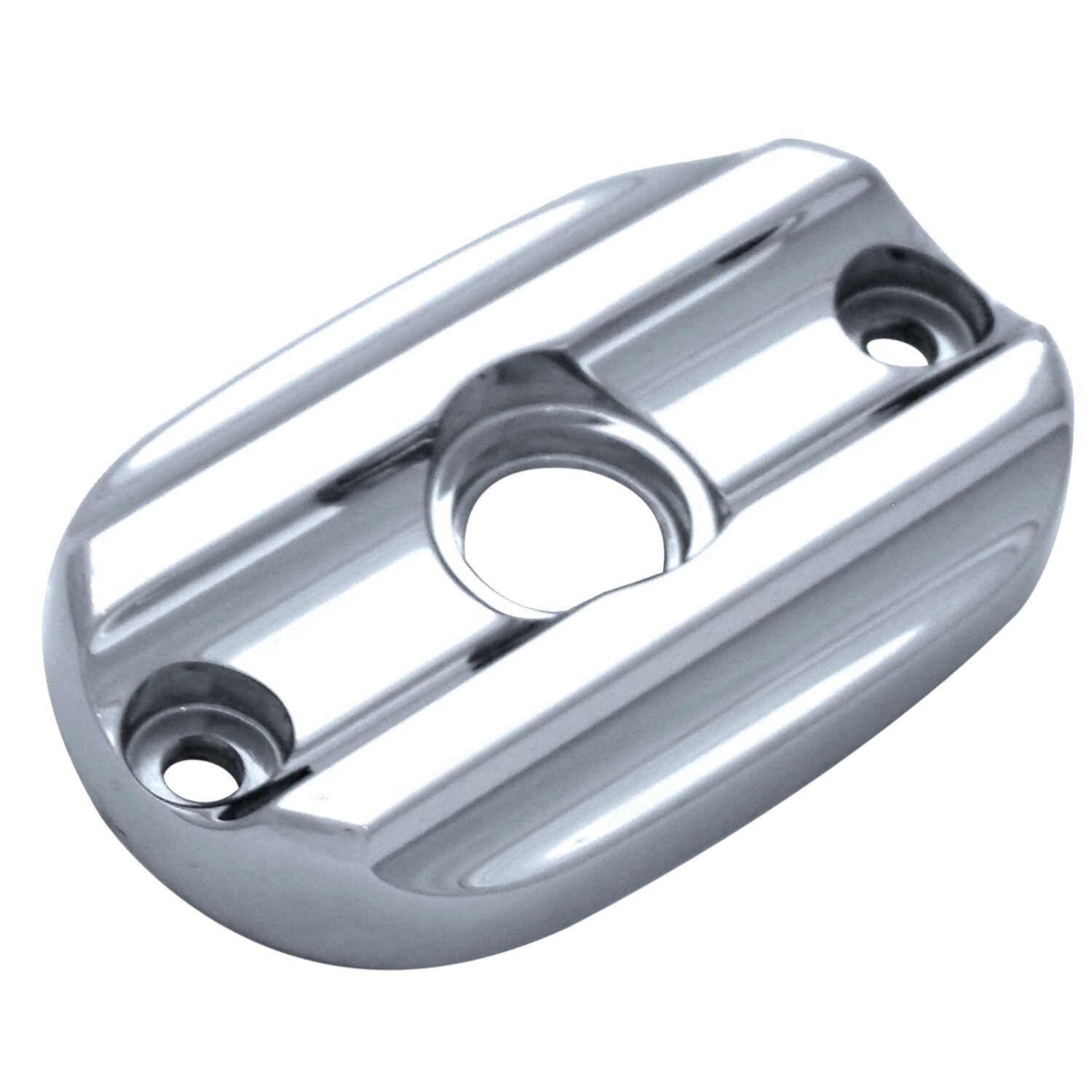 Covingtons, master cylinder top cover. Rear, Chrome