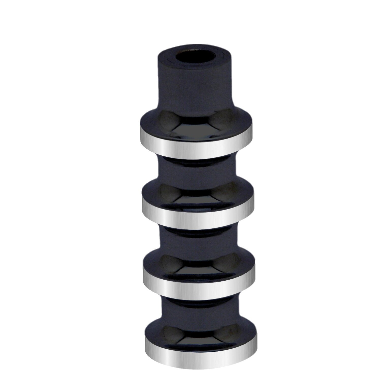 Covingtons, Finned shift/brake peg. Black CC, Contrast Cut