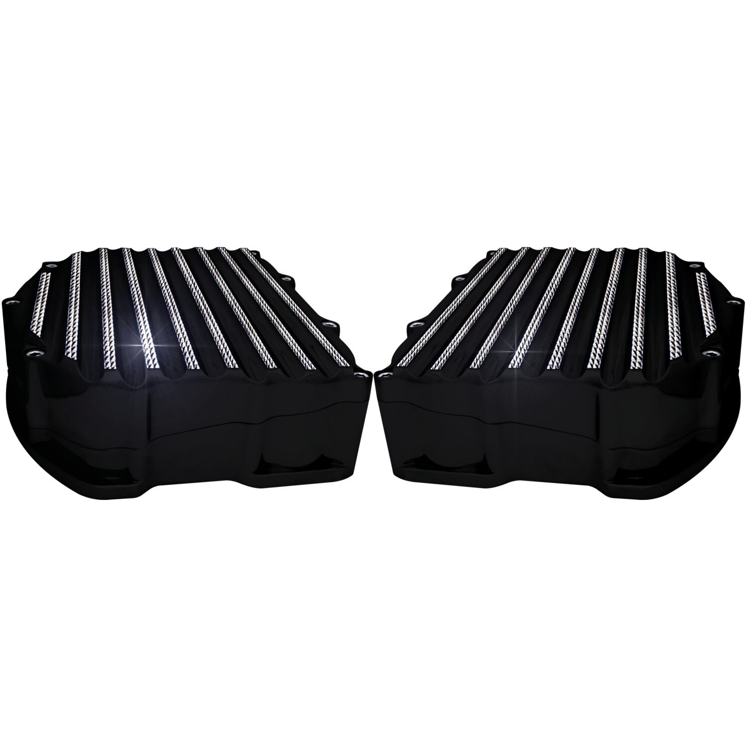 Covingtons, Twin Cam upper & lower rocker covers. Finned