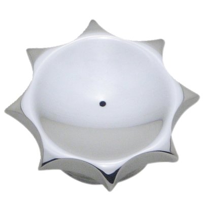 Vented; chrome; Includes special weld-in adapter that must be used for installation of cap
Note: These gas caps will not fit stock 83-up style applications without the use of the Covingtons gas cap adapter.