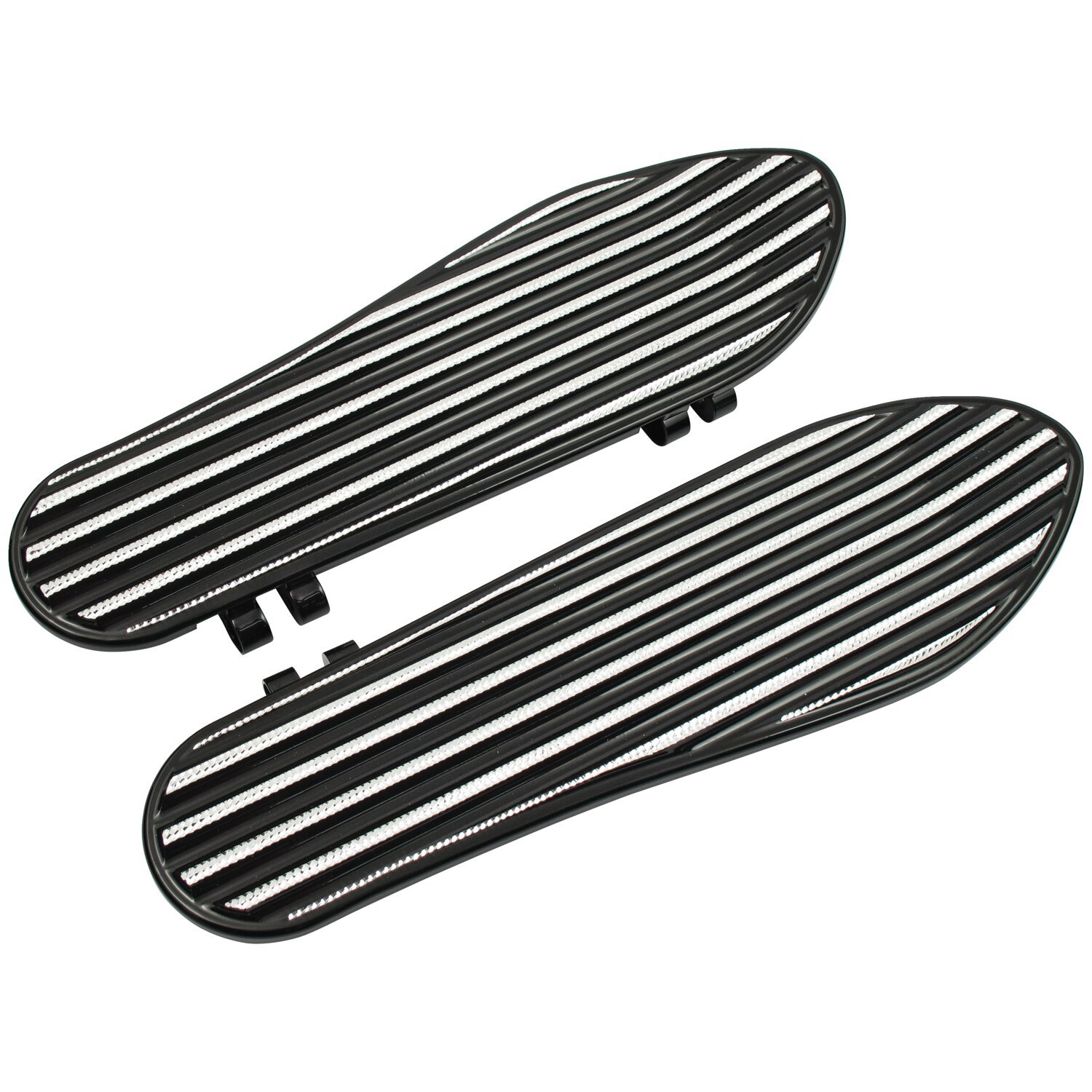 Covingtons, adj. finned floorboards. Black Diamond Edge, Polished