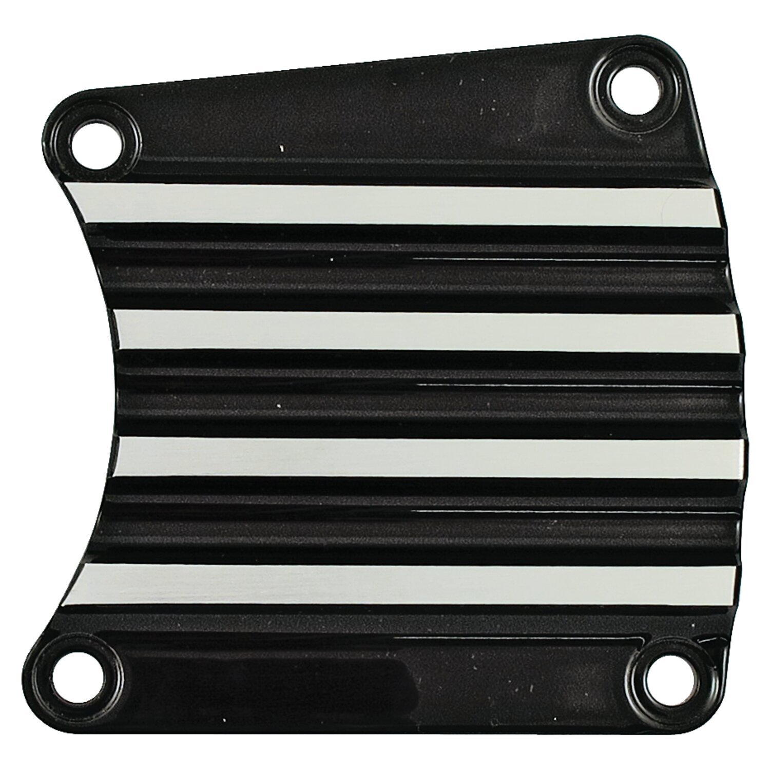 Covingtons inspection cover, finned, Black