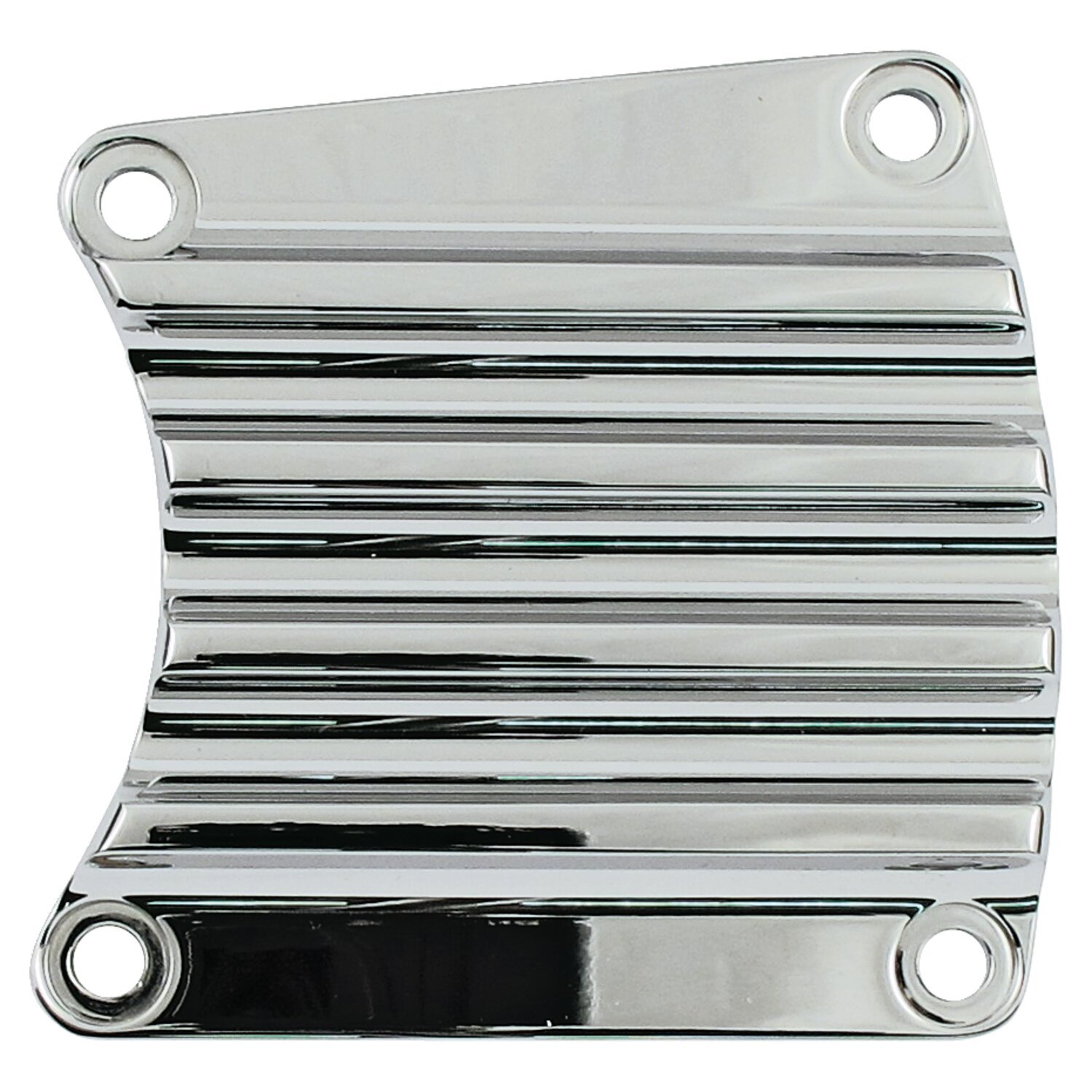 Covingtons inspection cover, finned, Chrome