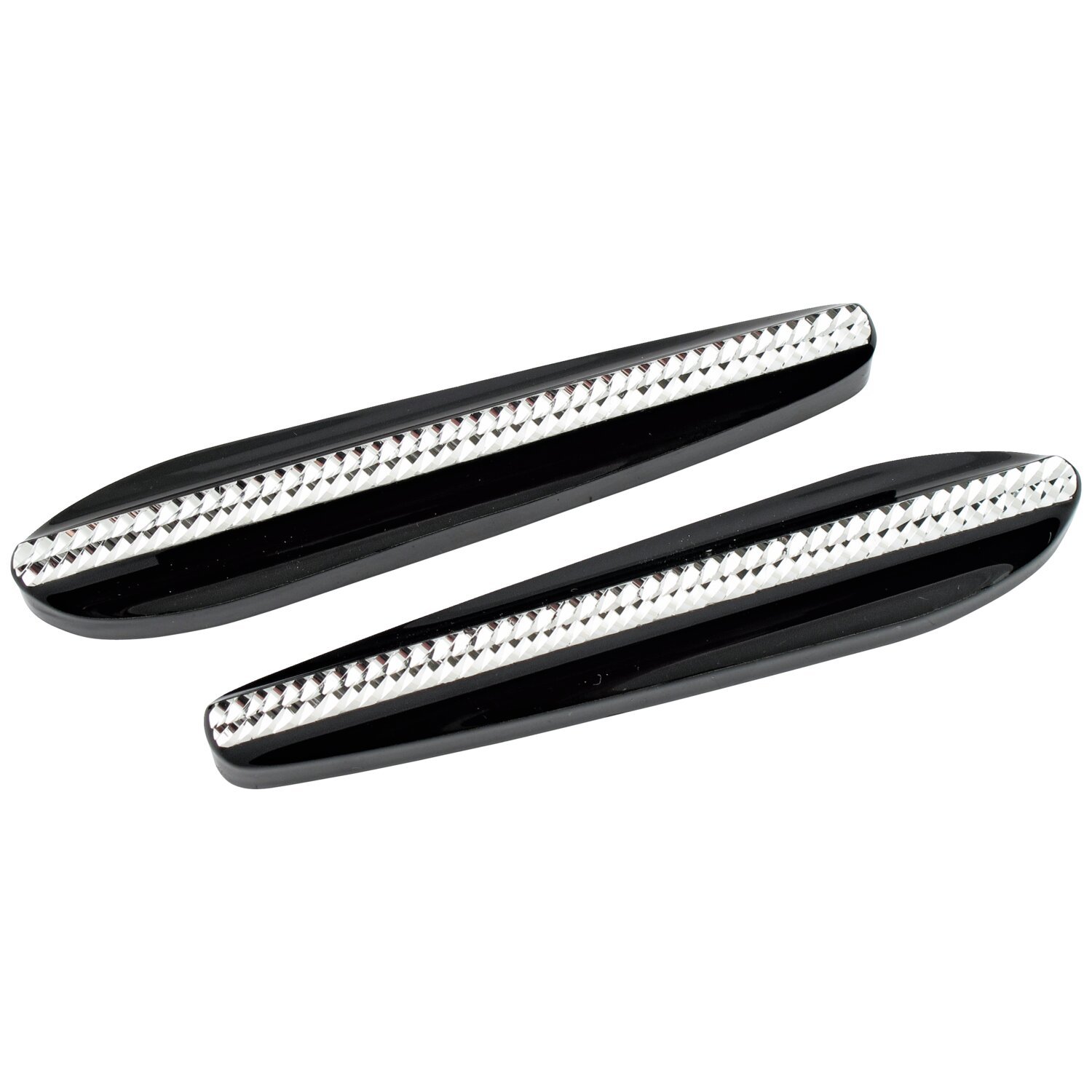 Covingtons, turn signal eliminators. Black diamond, Polished