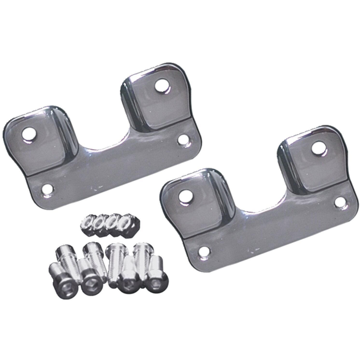 Covingtons, front fender lift kit for 21" wheel, Chrome