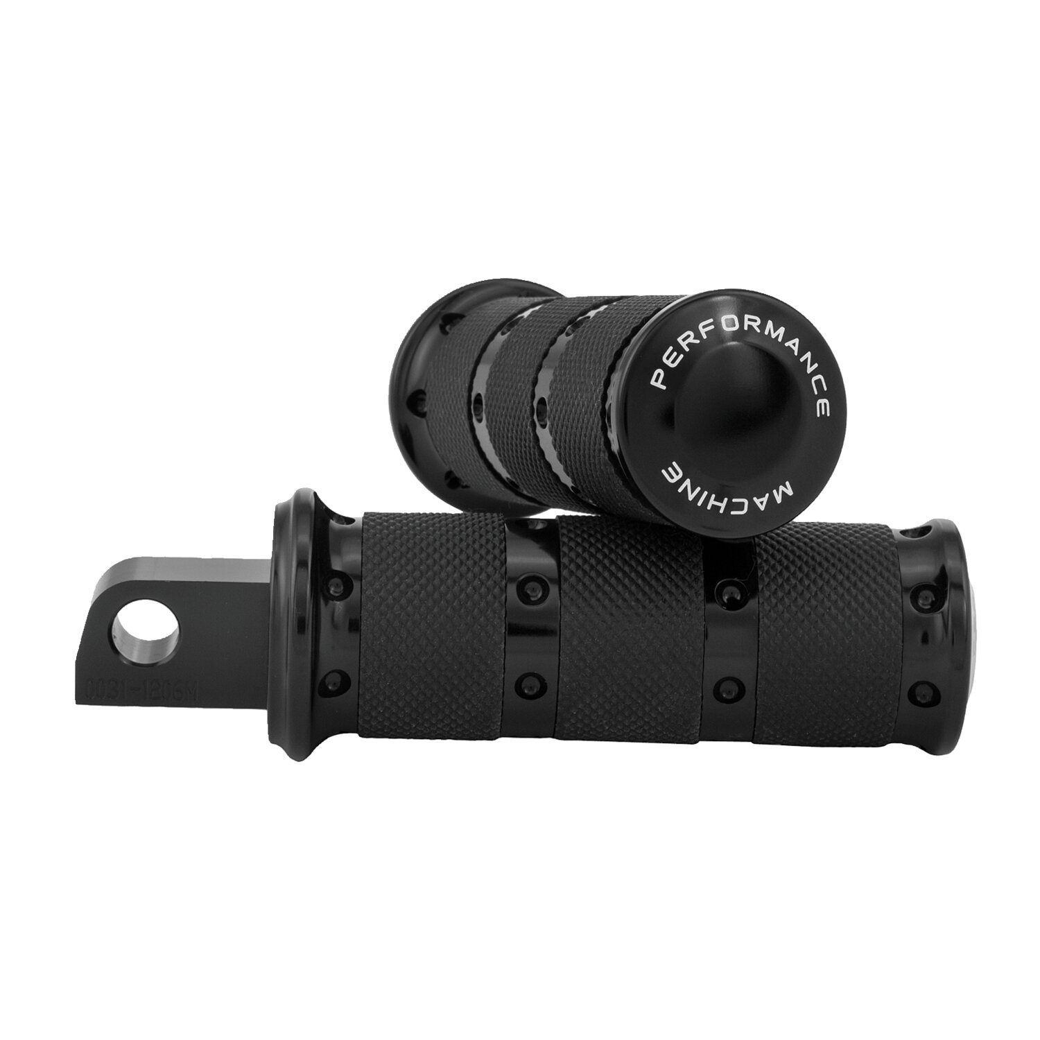 PM, Contour XLS foot pegs, Black