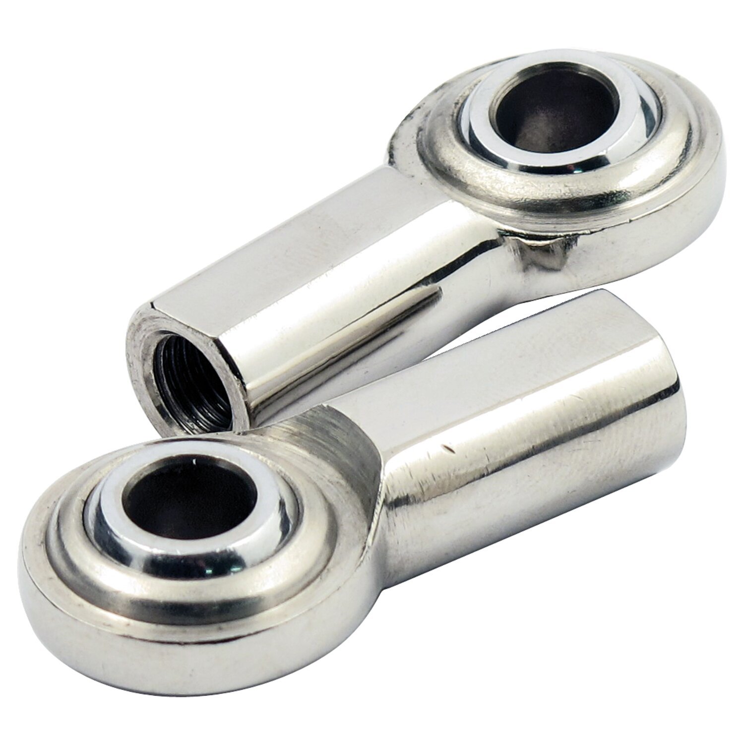 Riverside, shifter rod end. Stainless, Polished