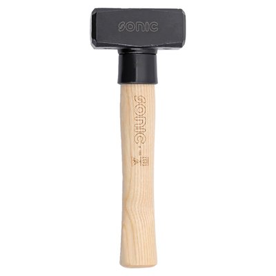 A small one-handed sledgehammer with ash wood handle. Used get the heavier jobs around the workshop done with ease.
- Height: 39mm
- Width: 95mm
- Length: 260mm
- Total weight: 1119 grams