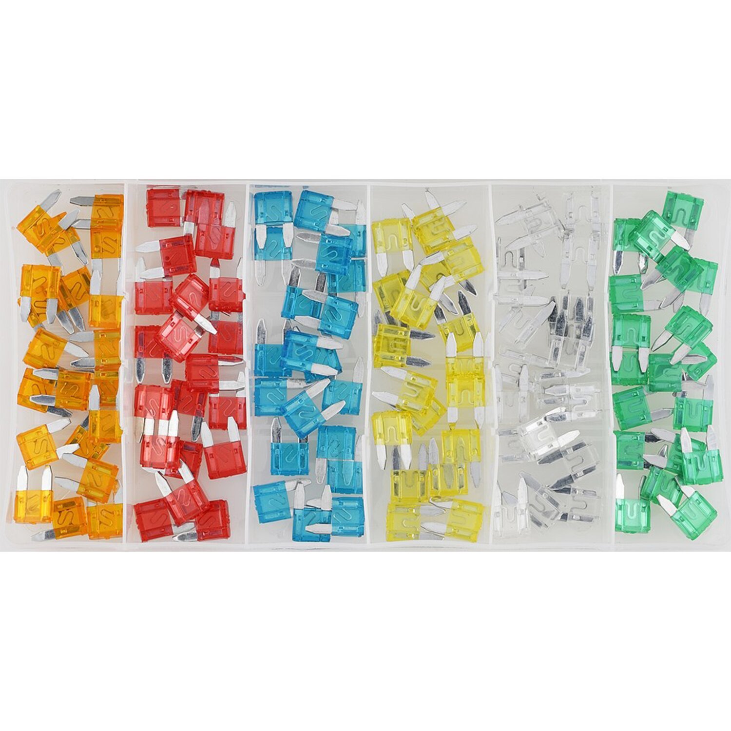 Sonic, mini fuse assortment box. 120-piece