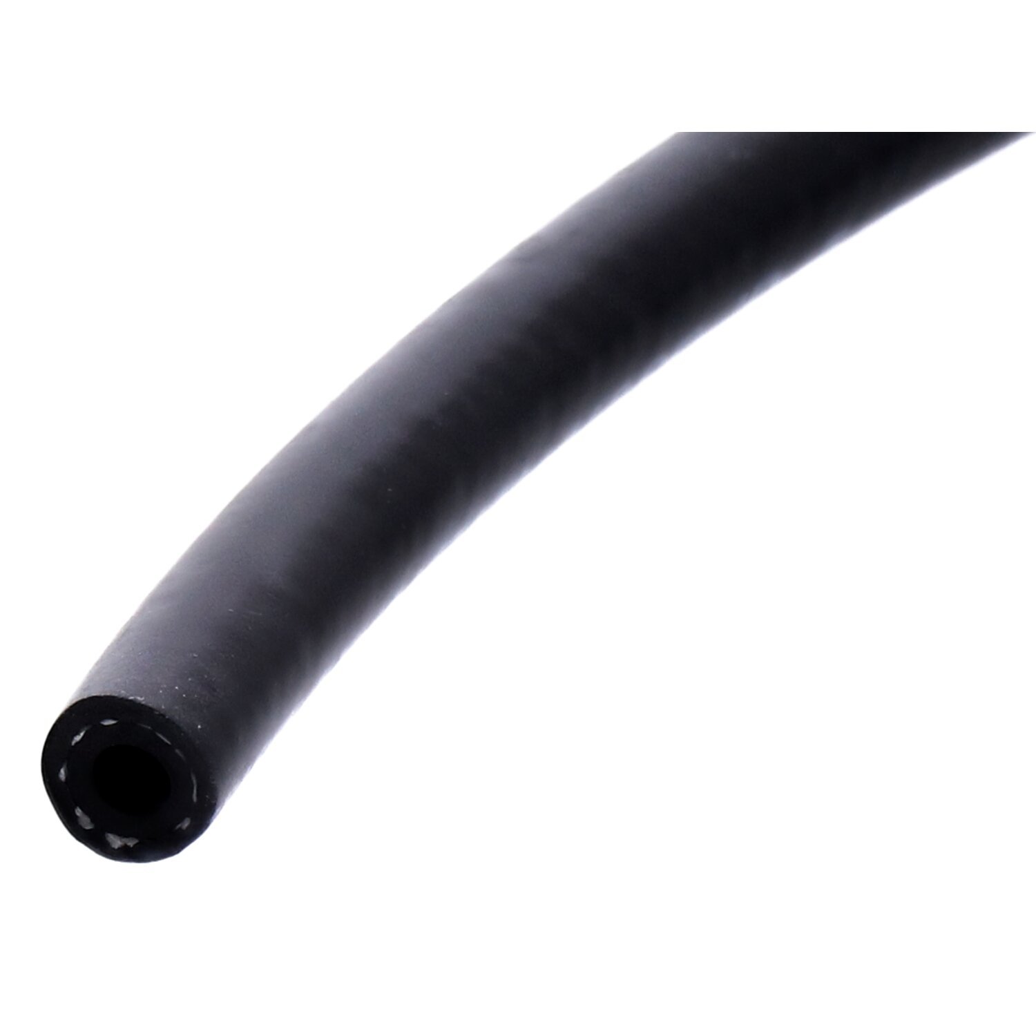MCS, black neoprene fuel / oil line hose, 5mm (3/16", storm grey black tracker