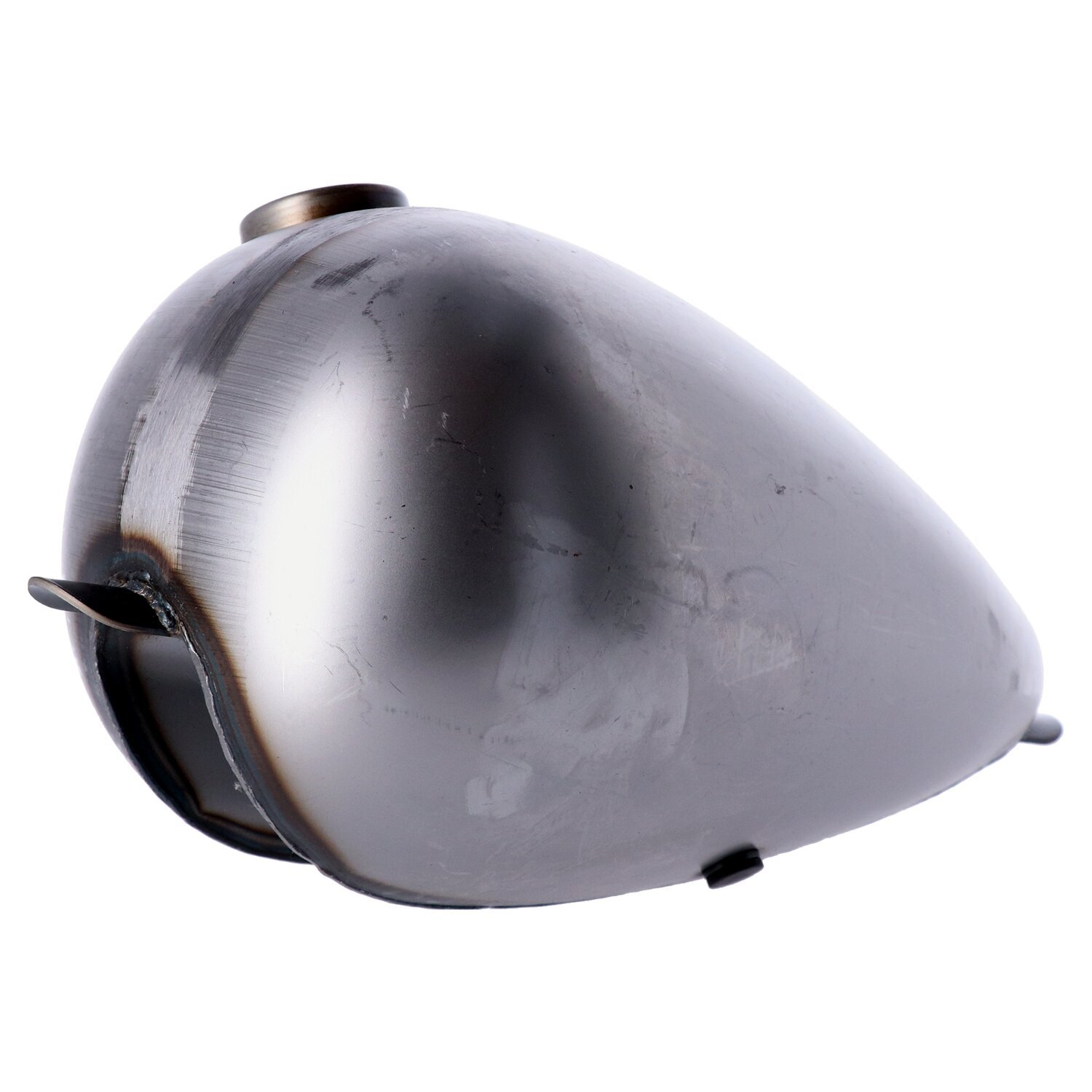 Axed gas tank, 2.2 gallon. Single gas cap