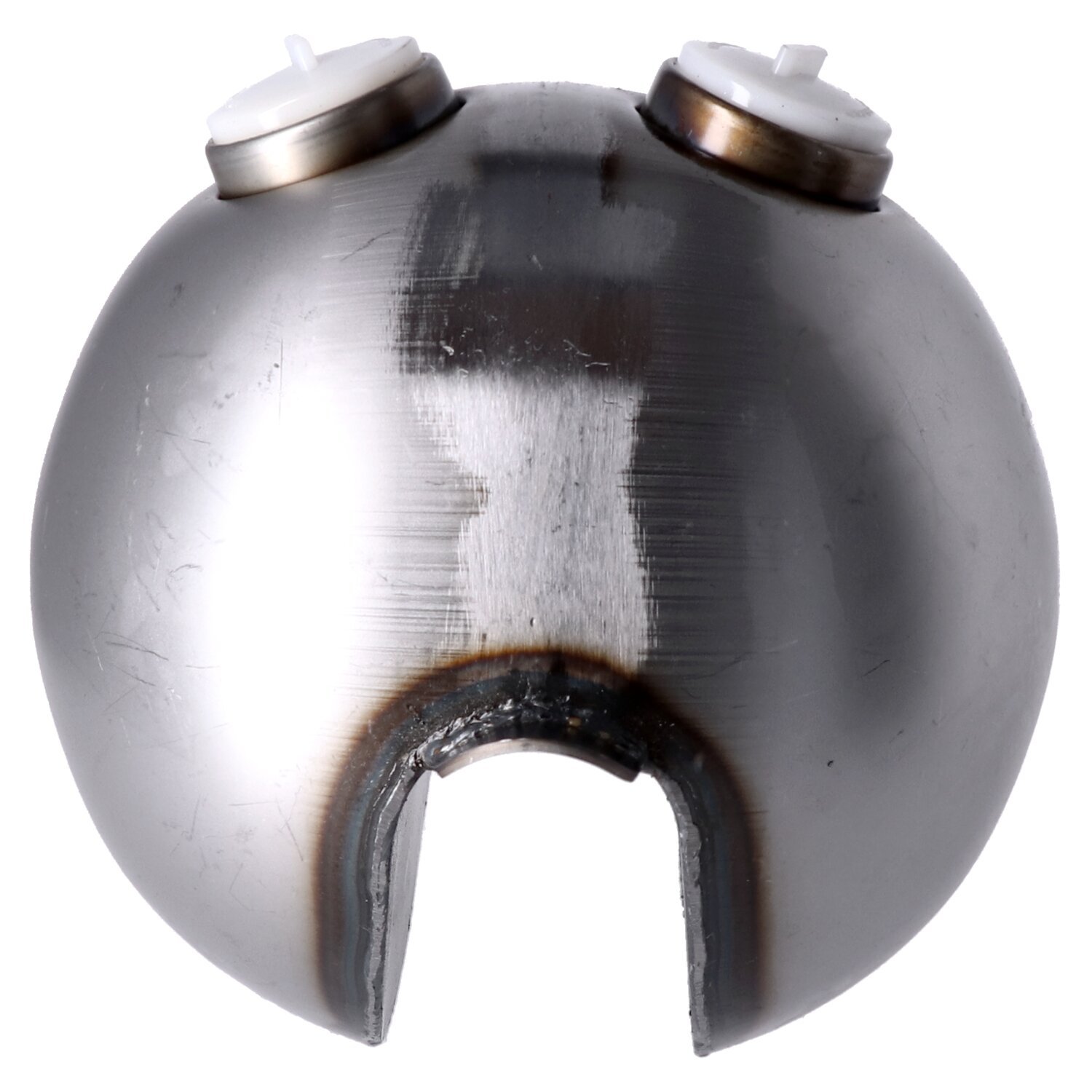 Axed gas tank, 2.2 gallon. Dual gas cap