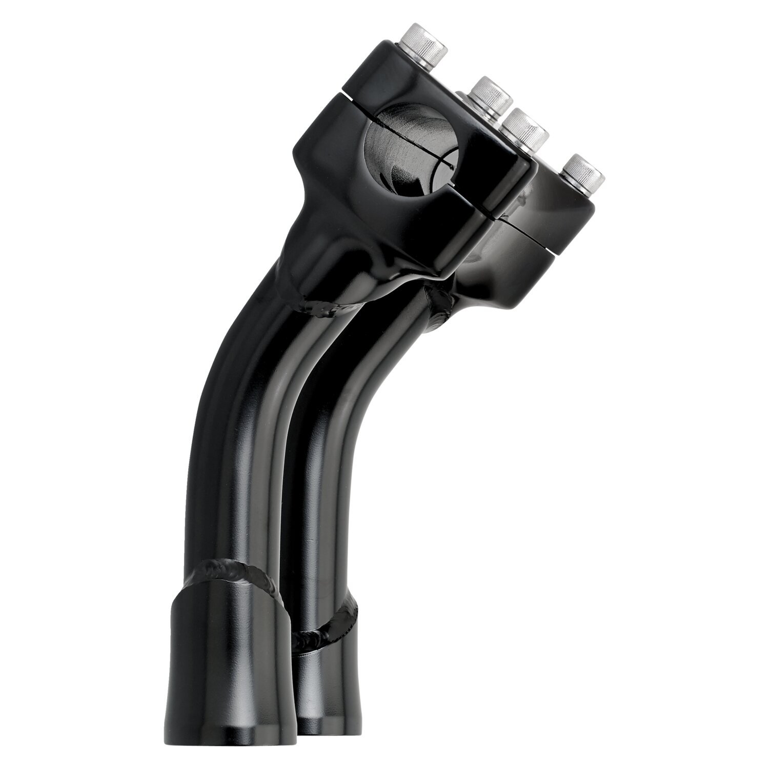 Biltwell, Murdock pullback risers 6, Black, Gloss