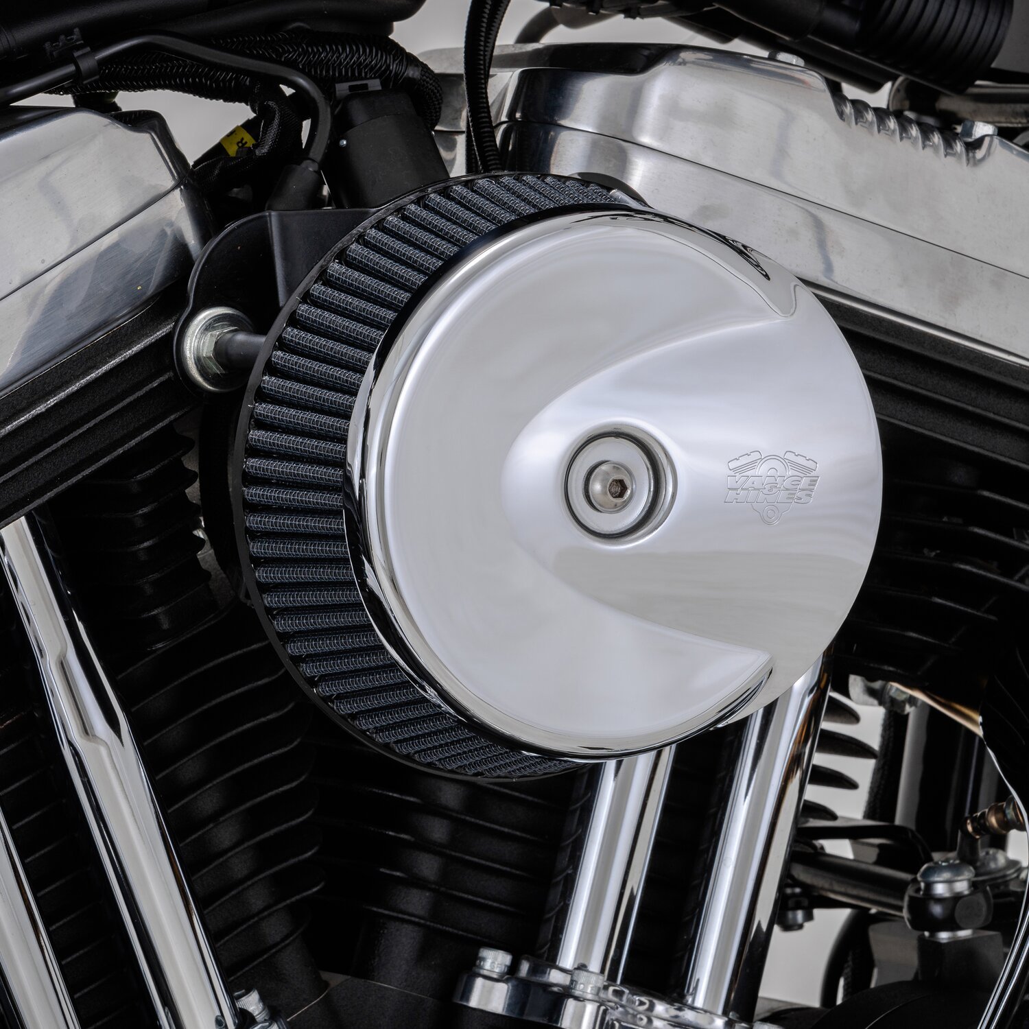 Vance & Hines, VO2 Stingray air intake, Chrome