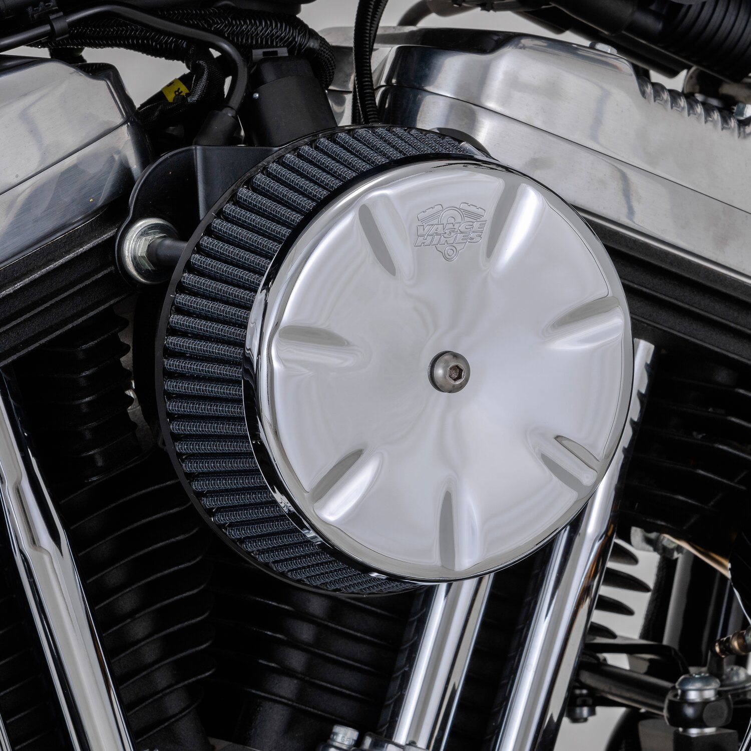 Vance & Hines, VO2 Eliminator air intake, Chrome