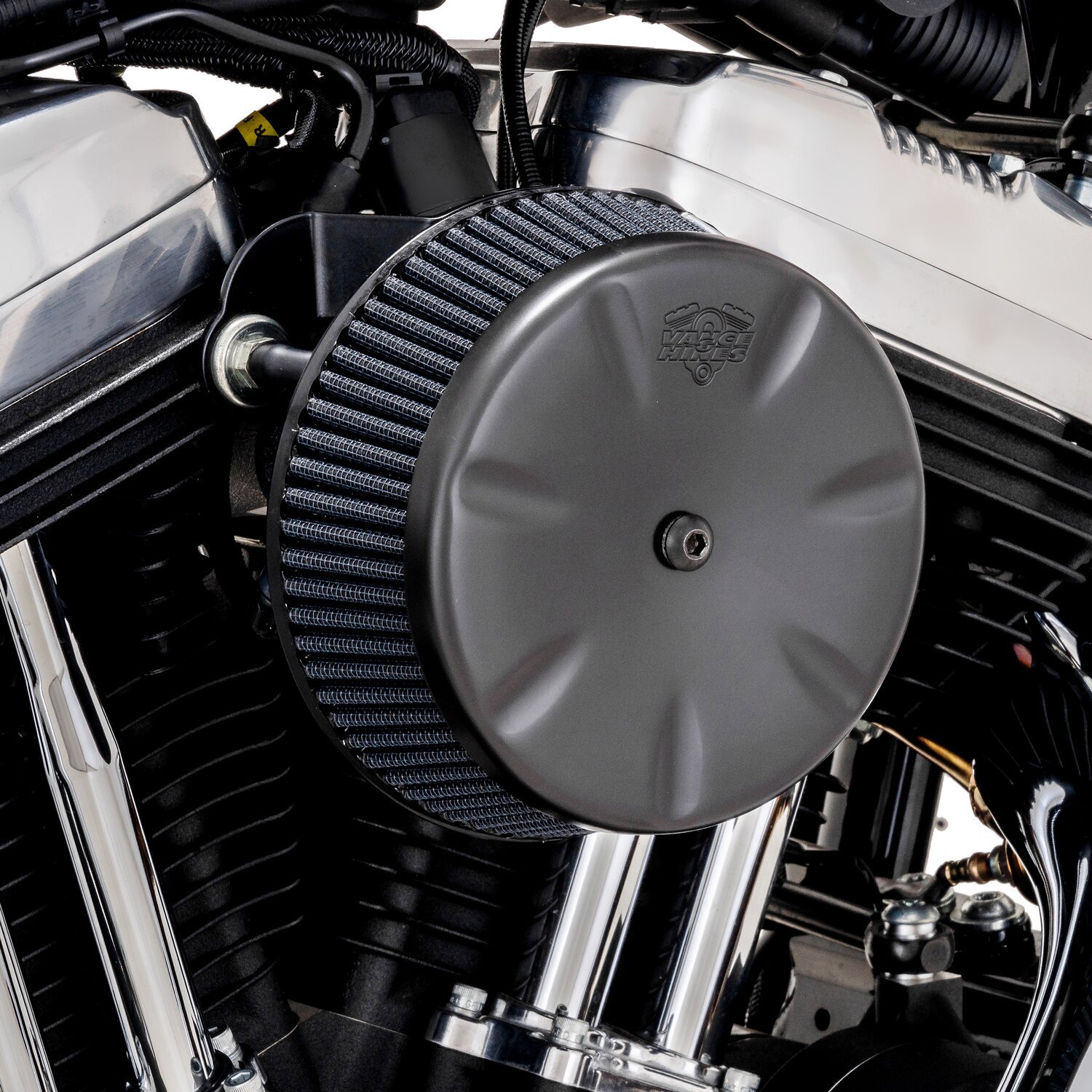 Vance & Hines, VO2 Eliminator air intake, Black, Matte