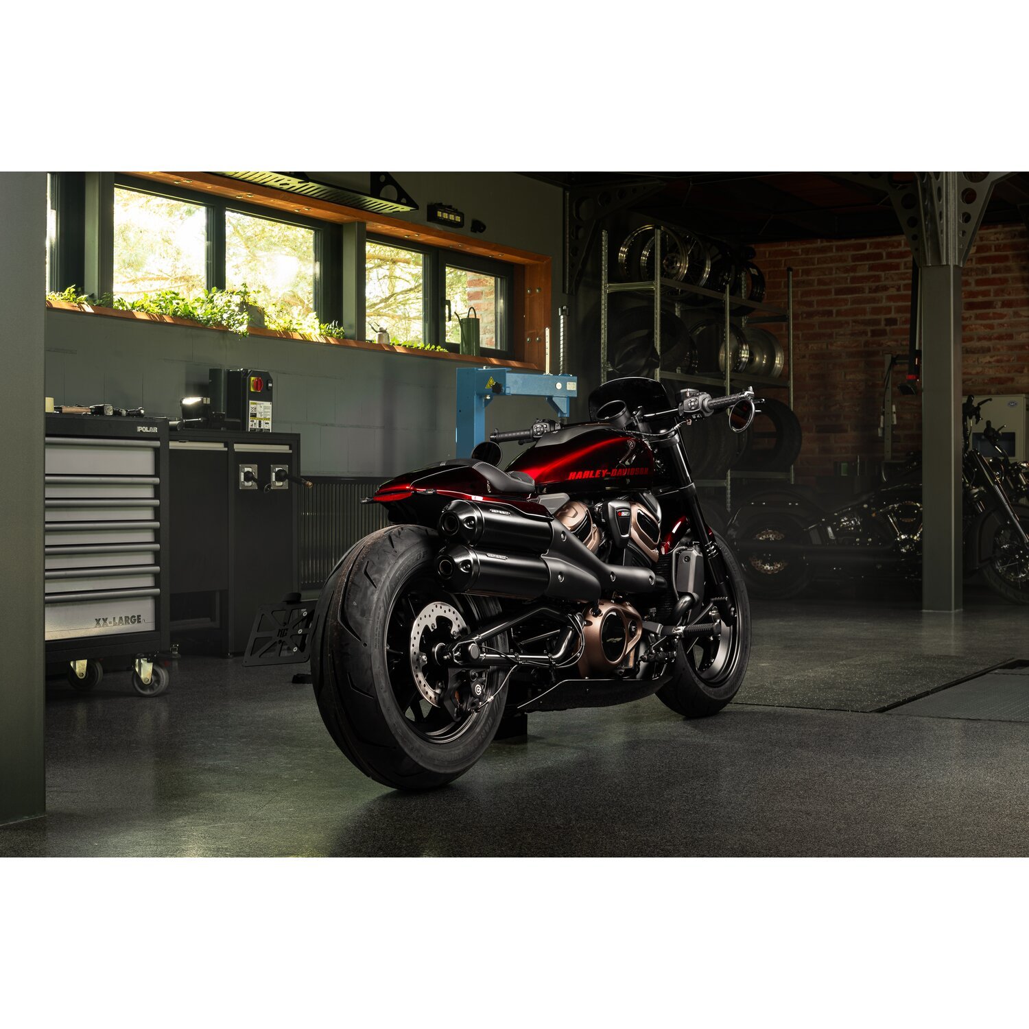 Killer Custom, LED taillight / turn signal combo, Black
