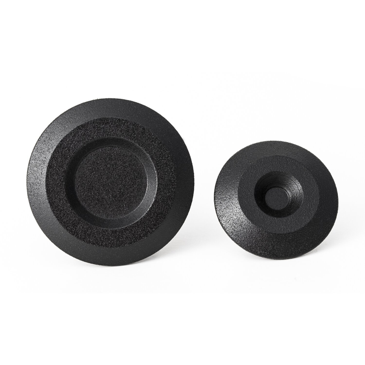 Killer Custom, Sportster S front axle cover set, Black, Matte