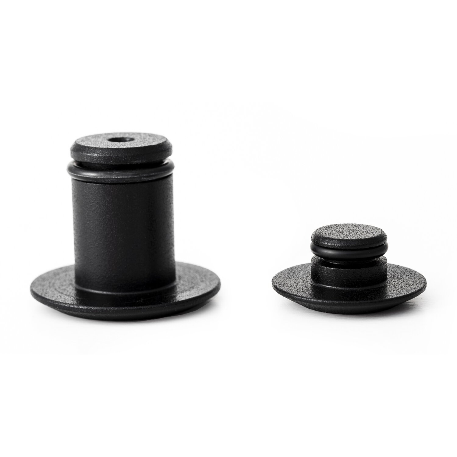 Killer Custom, Sportster S front axle cover set, Black, Matte