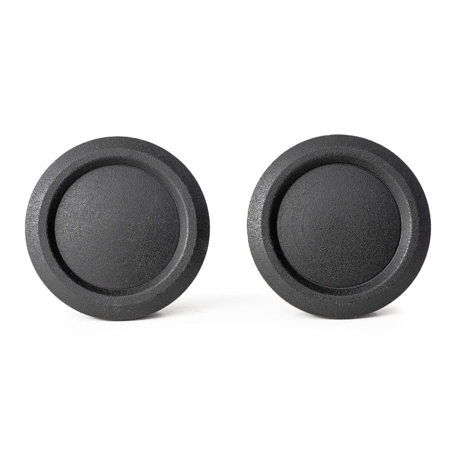 Killer Custom, Sportster S swingarm axle cover set, Black, Matte