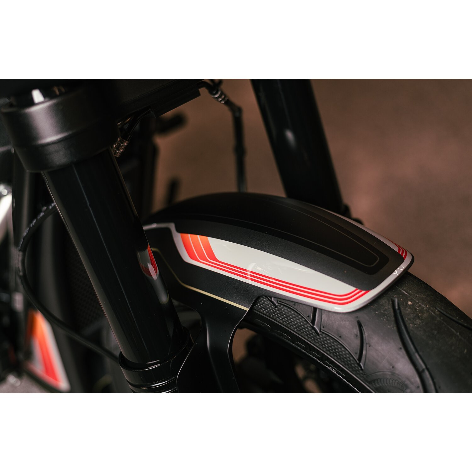 Killer Custom, Low Rider S custom front fender, Unpainted, Raw