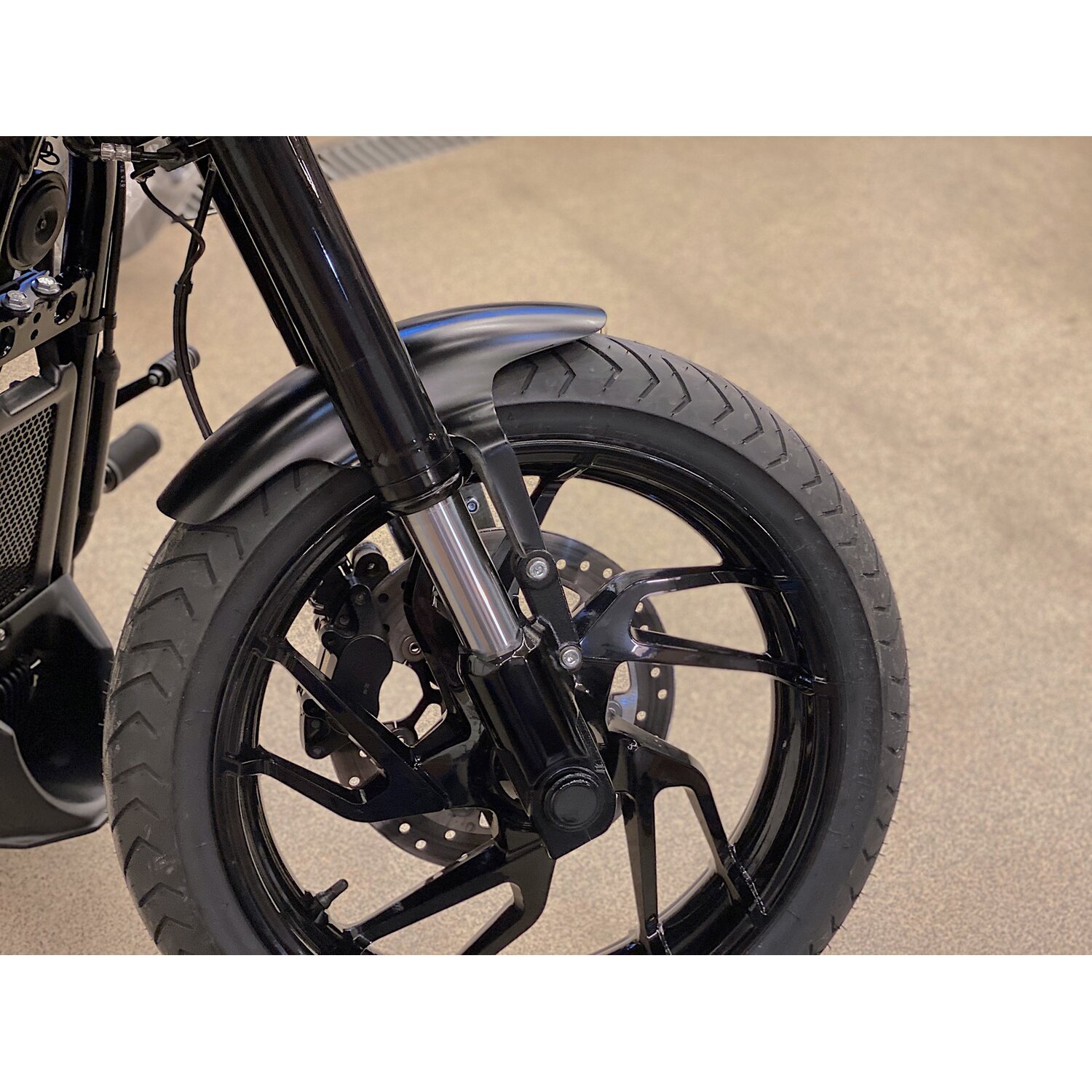 Killer Custom, FLSB custom front fender, Unpainted, Raw