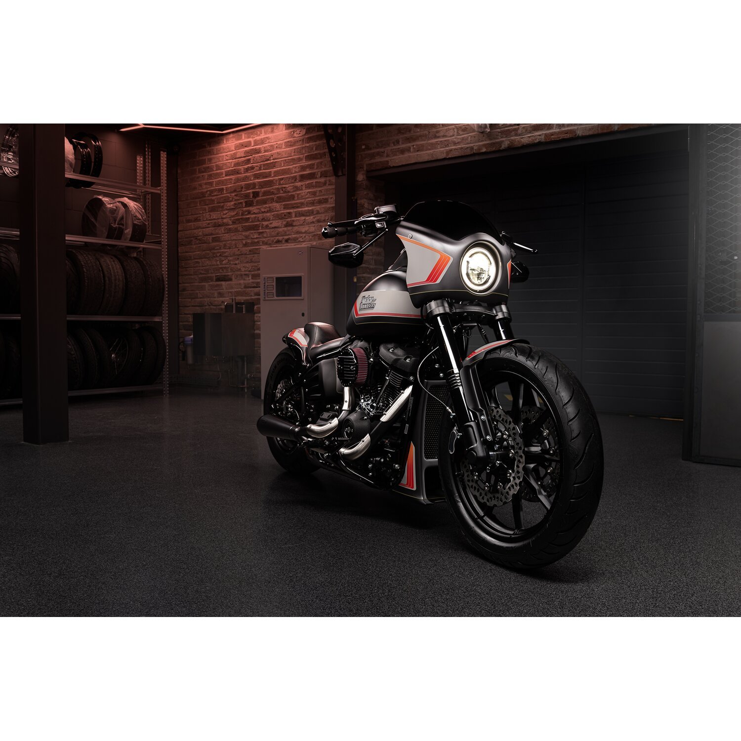Killer Custom, FXLRS fairing kit, Unpainted, Gloss