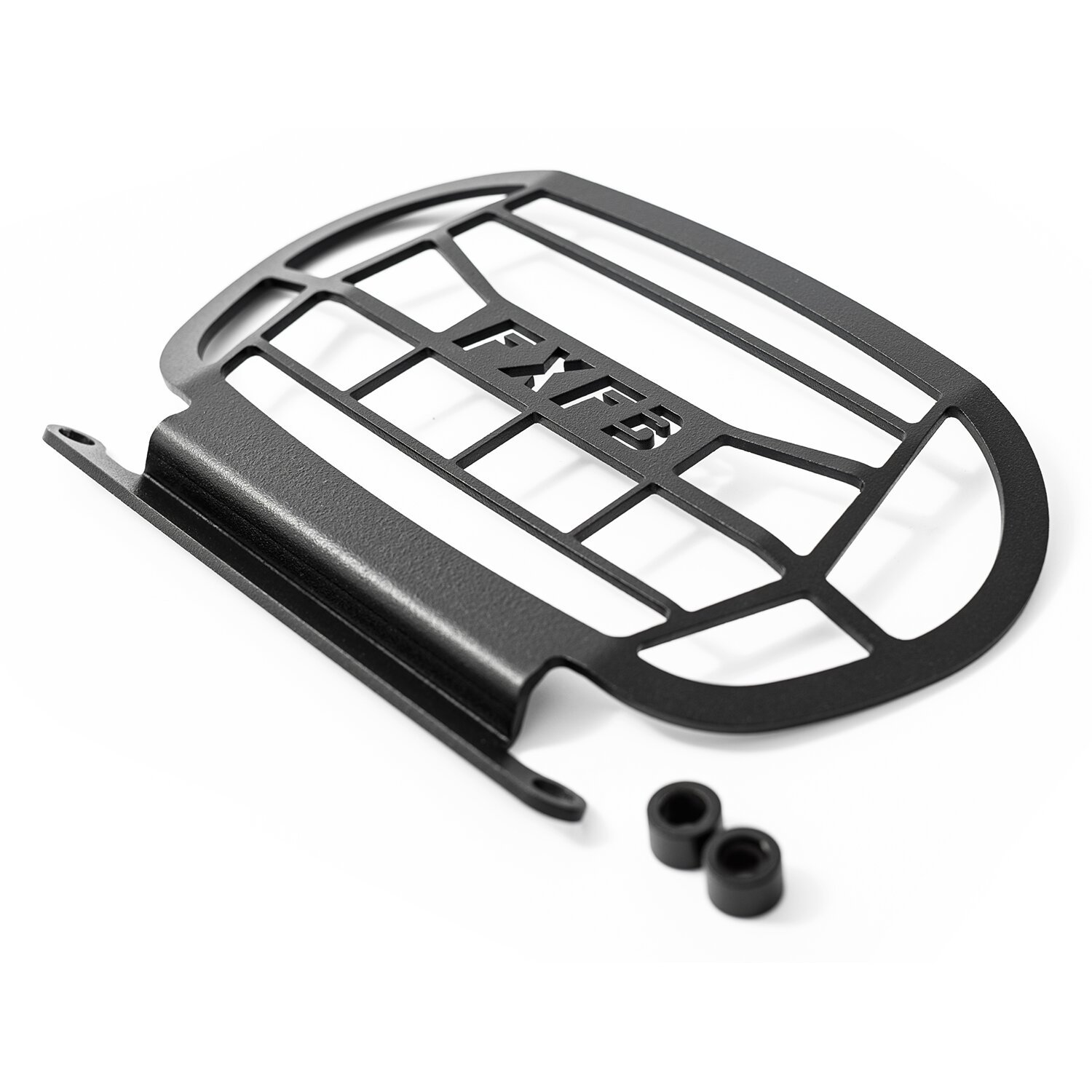 Killer Custom, 'Aggressor' headlamp fairing grill, Black, Matte