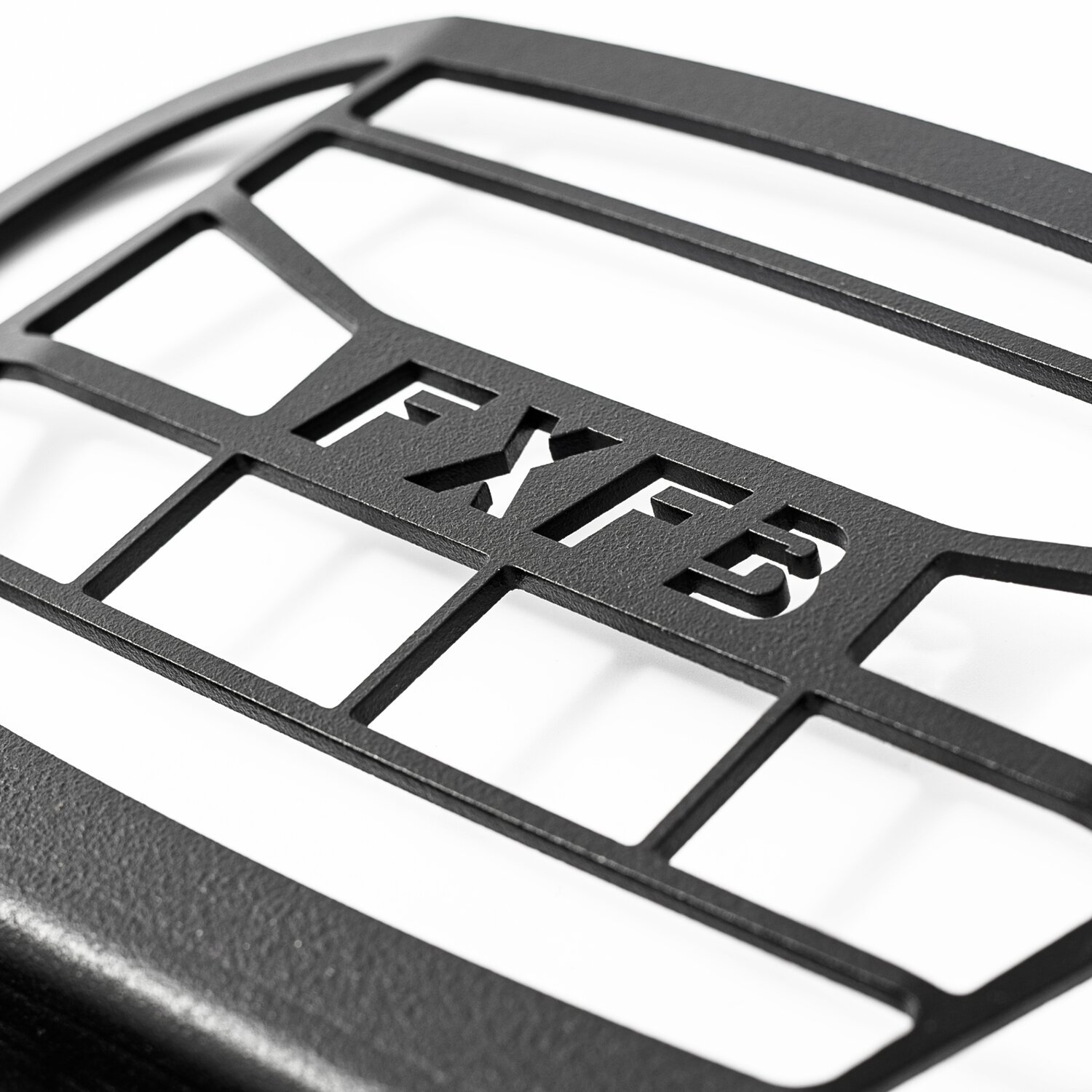 Killer Custom, 'Aggressor' headlamp fairing grill, Black, Matte