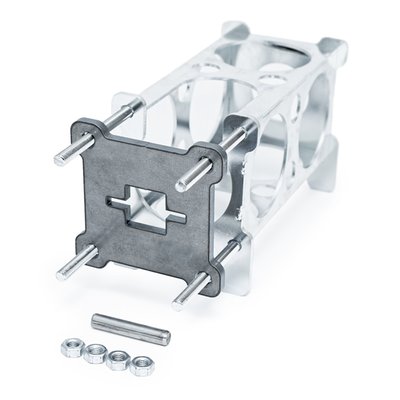 Allows you to safely compress the spring of the rear shock absorber to install any brand lowering kit. Compatible all shocks, with or without preload adjustment knob.  Comes as kit, including the compression tool, 4 nuts, pin and instructions.