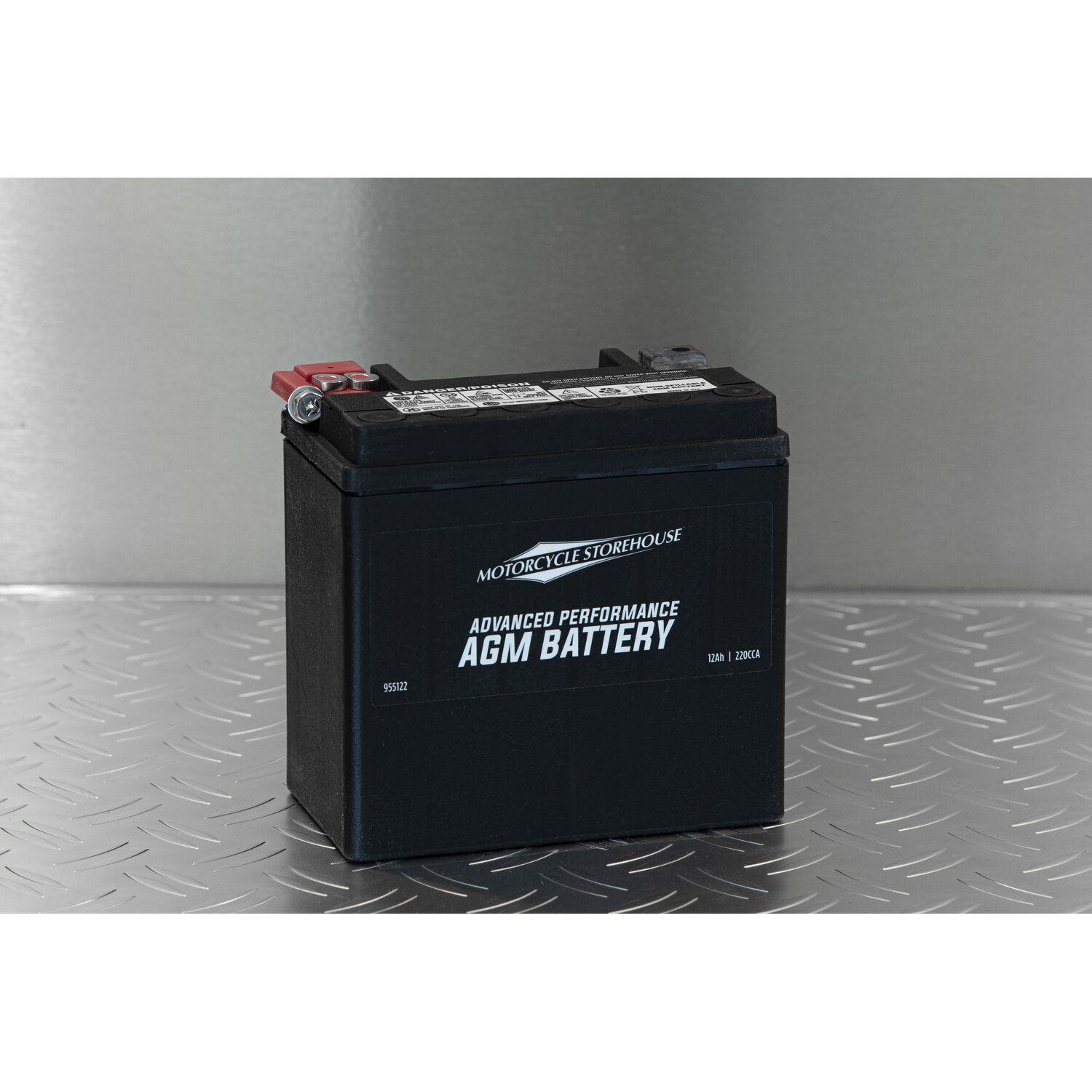 MCS, Advance Series - AGM sealed battery. 12v, 12ah, 220cca