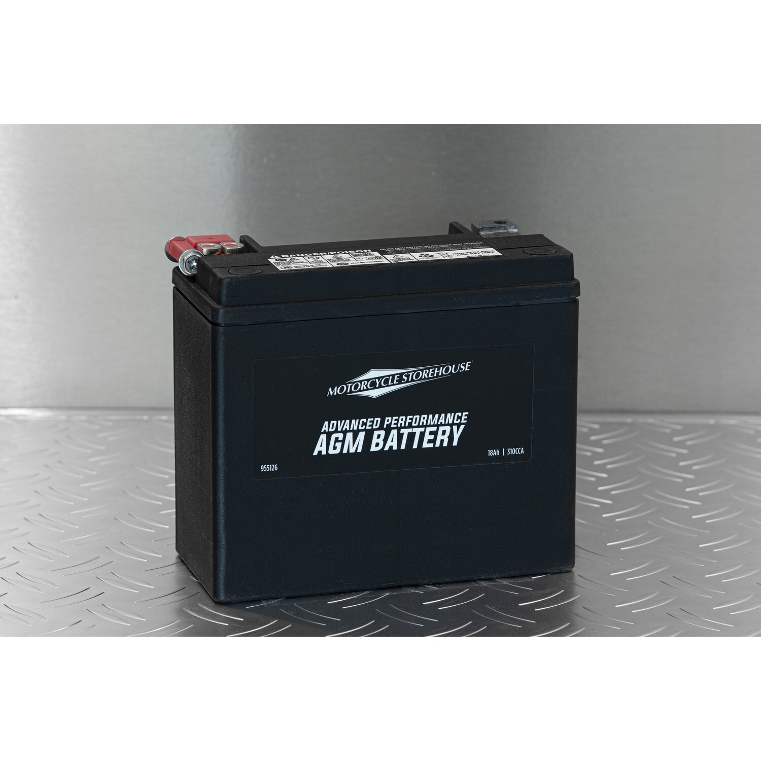 MCS, Advance Series - AGM sealed battery. 12v, 18ah, 310cca