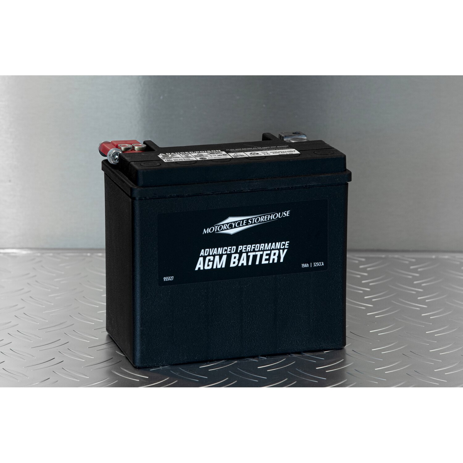 MCS, Advance Series - AGM sealed battery. 12v, 19ah. 325cca