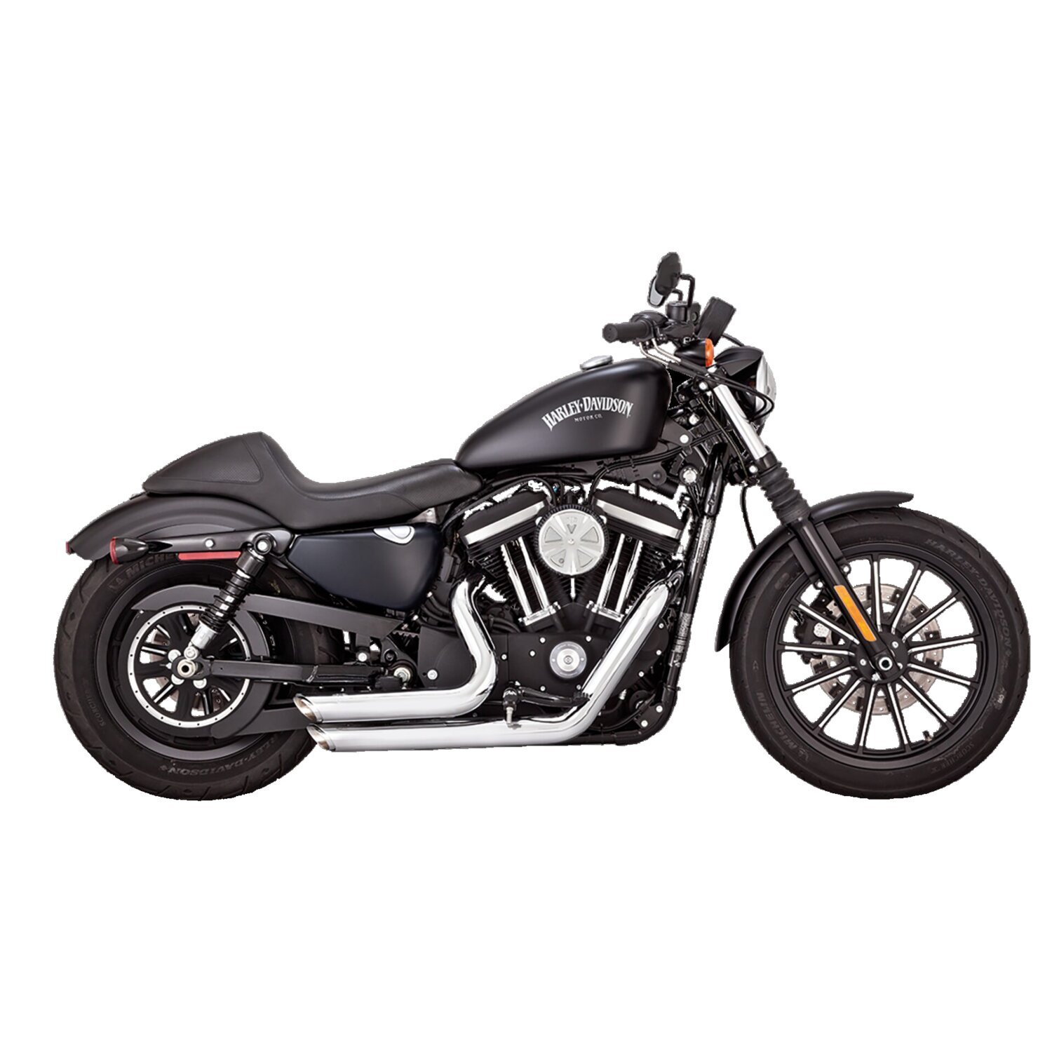 Vance & Hines, Shortshots staggered PCX exhaust, Chrome
