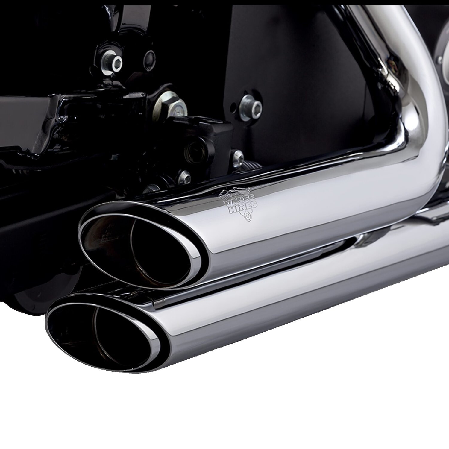 Vance & Hines, Shortshots staggered PCX exhaust, Chrome